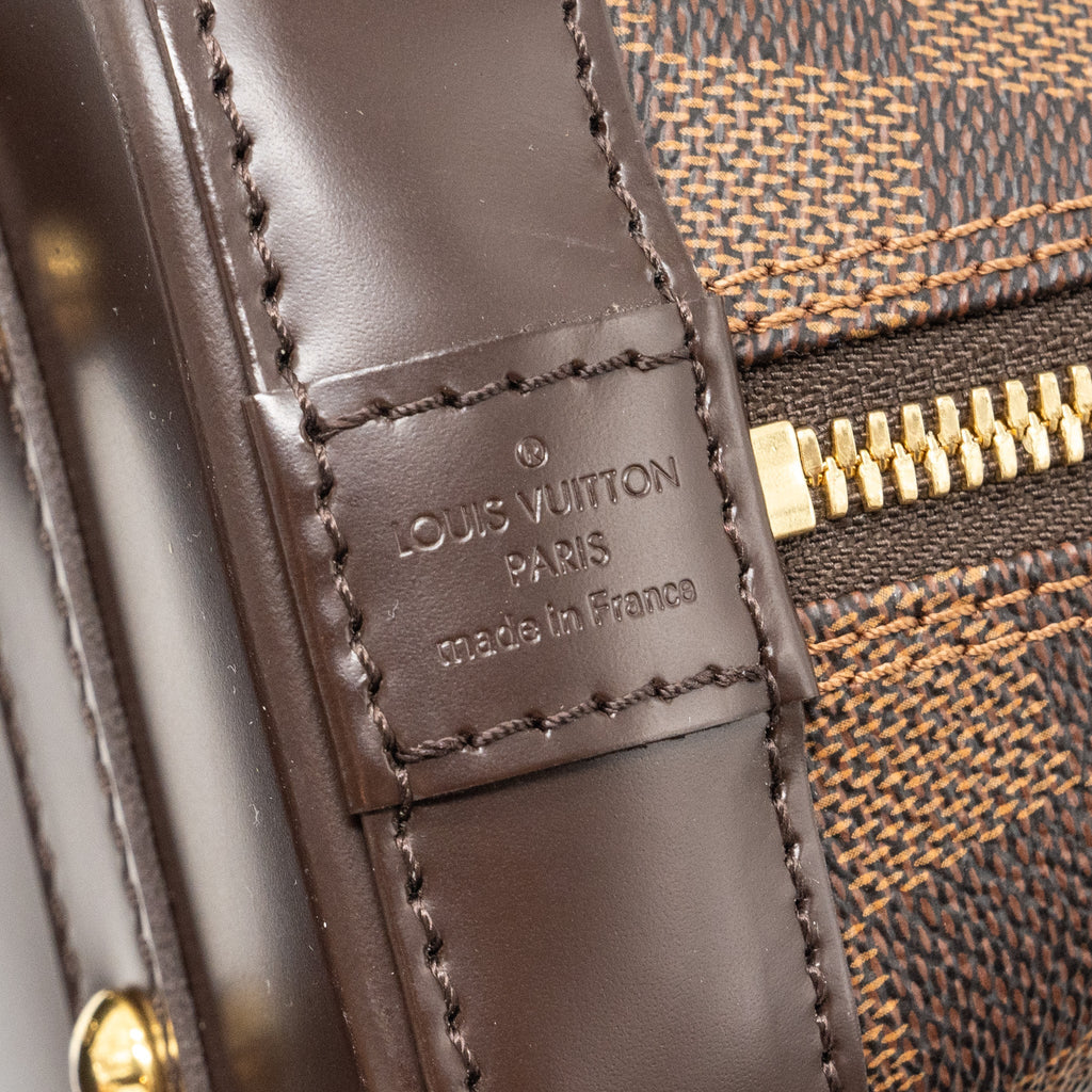 LOUIS VUITTON ALMA BB DAMIER EBENE CANVAS GHW