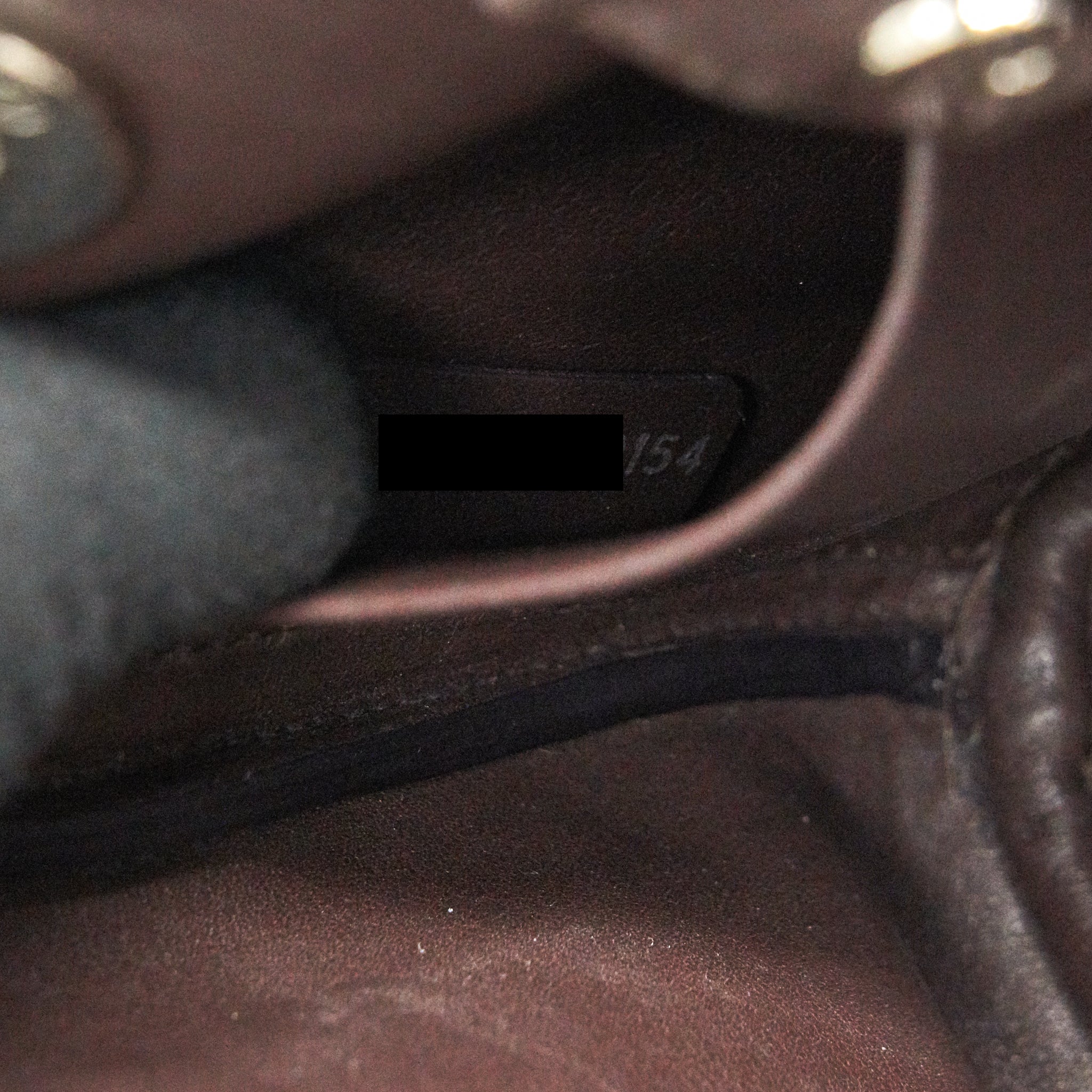 DIOR MINI DIORISSIMO BAG BLUE/ BROWN WITH SHW