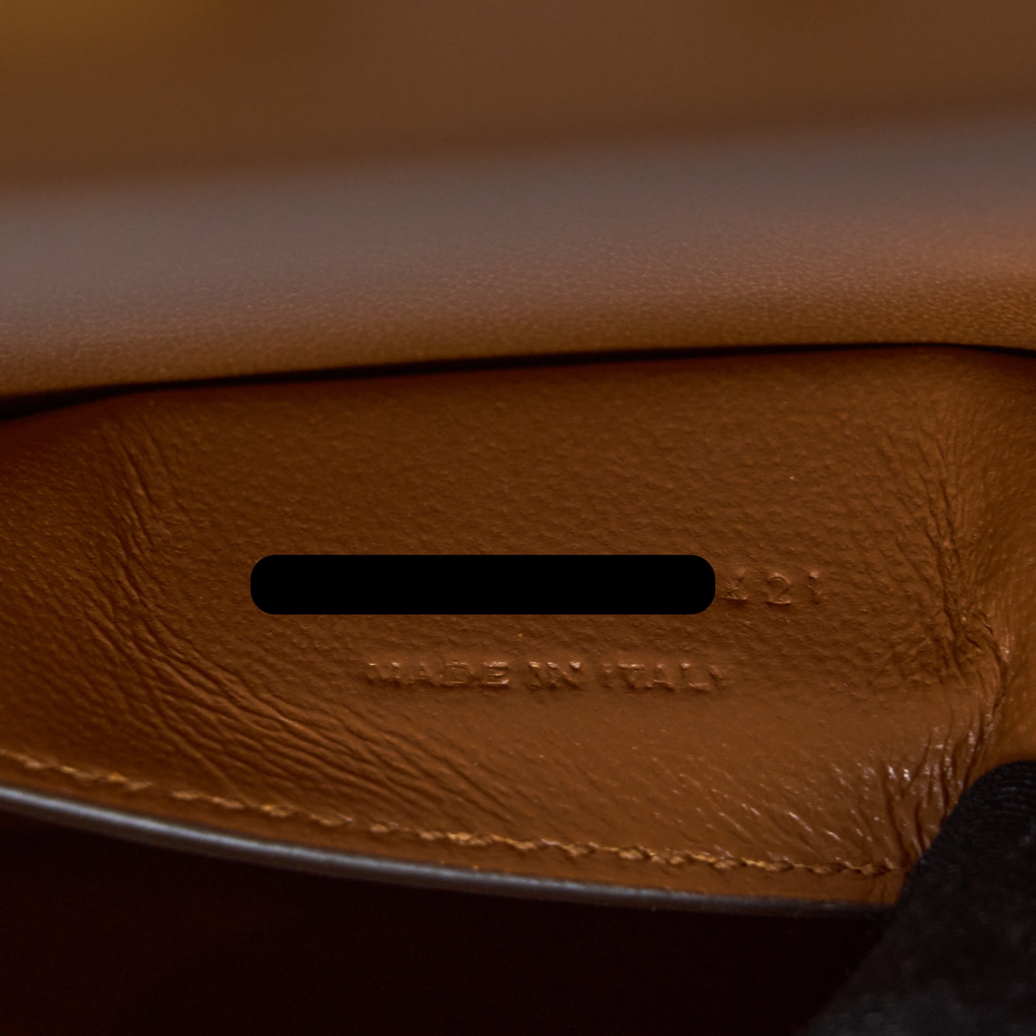 SAINT LAURENT/YSL MANHATTAN SHOULDER BAG BOX BRICK/DARK EBENE GHW