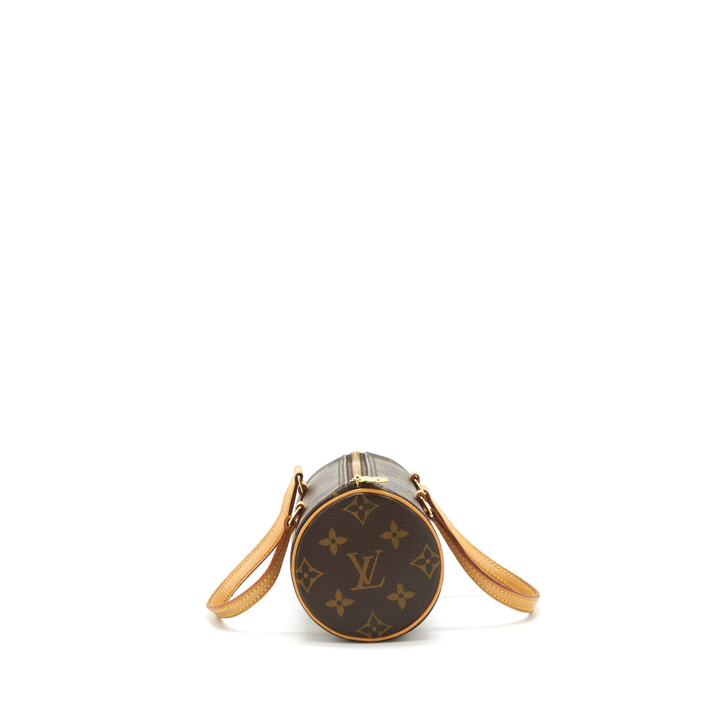 LOUIS VUITTON VINTAGE PAPILLON MINI 19 CM MONOGRAM CANVAS GHW