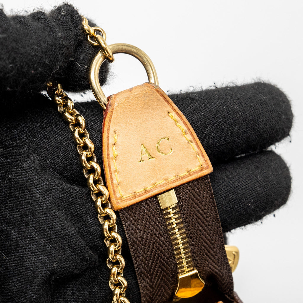 LOUIS VUITTON EVA POCHETTE MONOGRAM CANVAS GHW