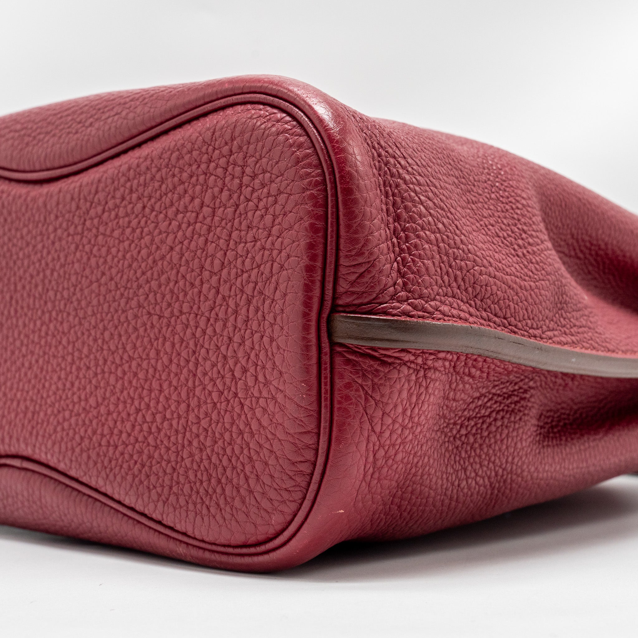 HERMES SO KELLY 26 CLEMENCE ROUGE GRENAT SHW
