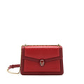 BVLGARI SERPENTI DIAMOND BLAST SHOULDER BAG RED