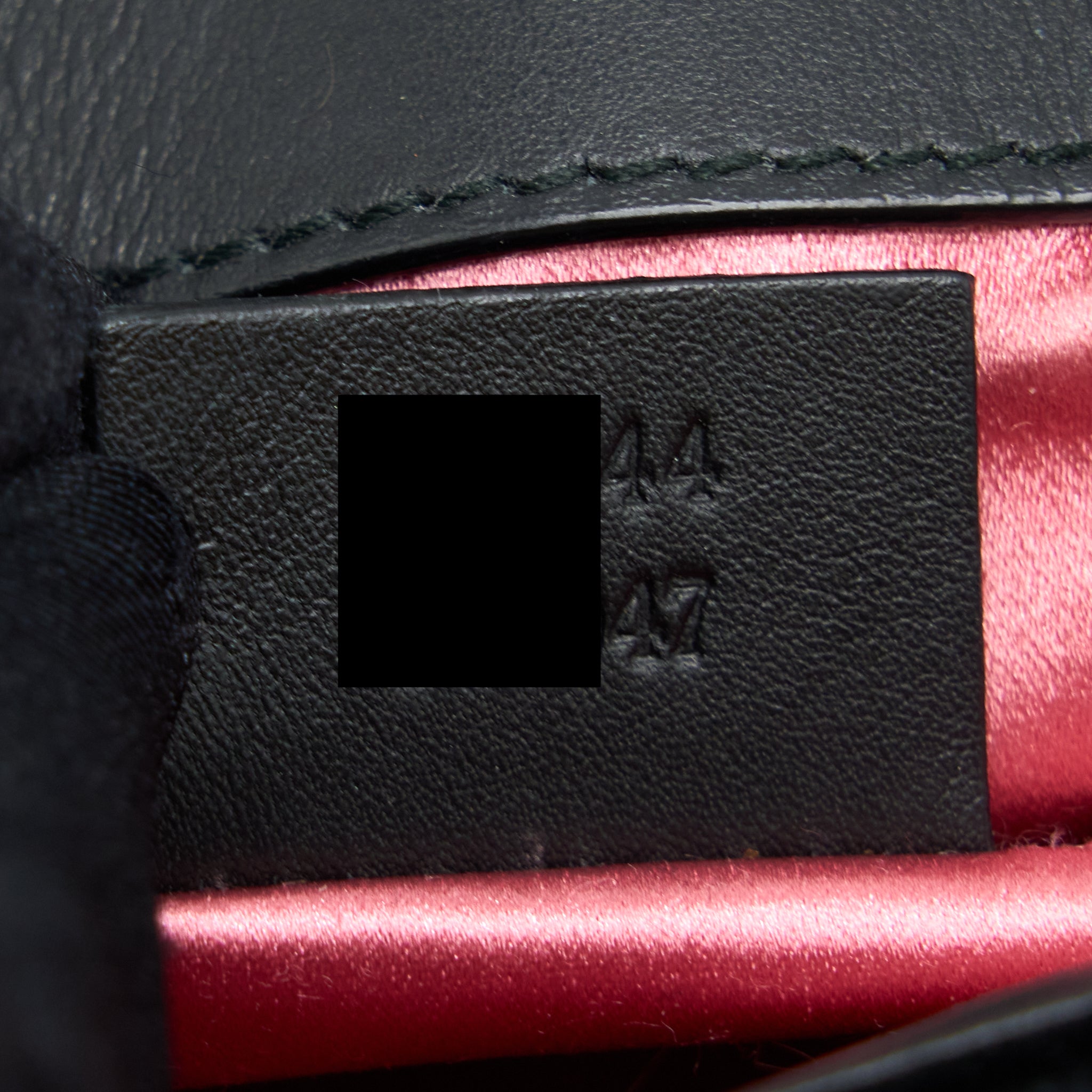 GUCCI MINI MARMONT VELVET BLACK GHW