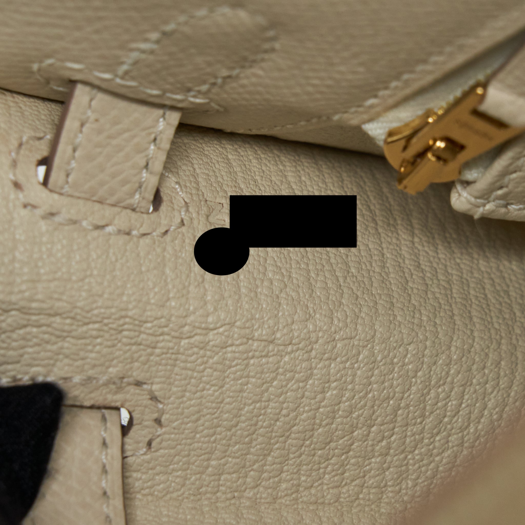 HERMES KELLY 25 SELLIER EPSOM CRAIE GHW