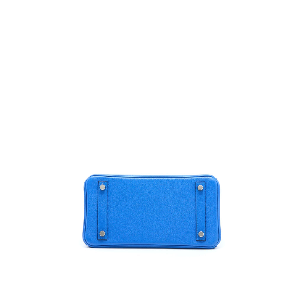 HERMES BIRKIN 25 TAURILLION NOVILLO I7 BLUE ZELLIGE SHW