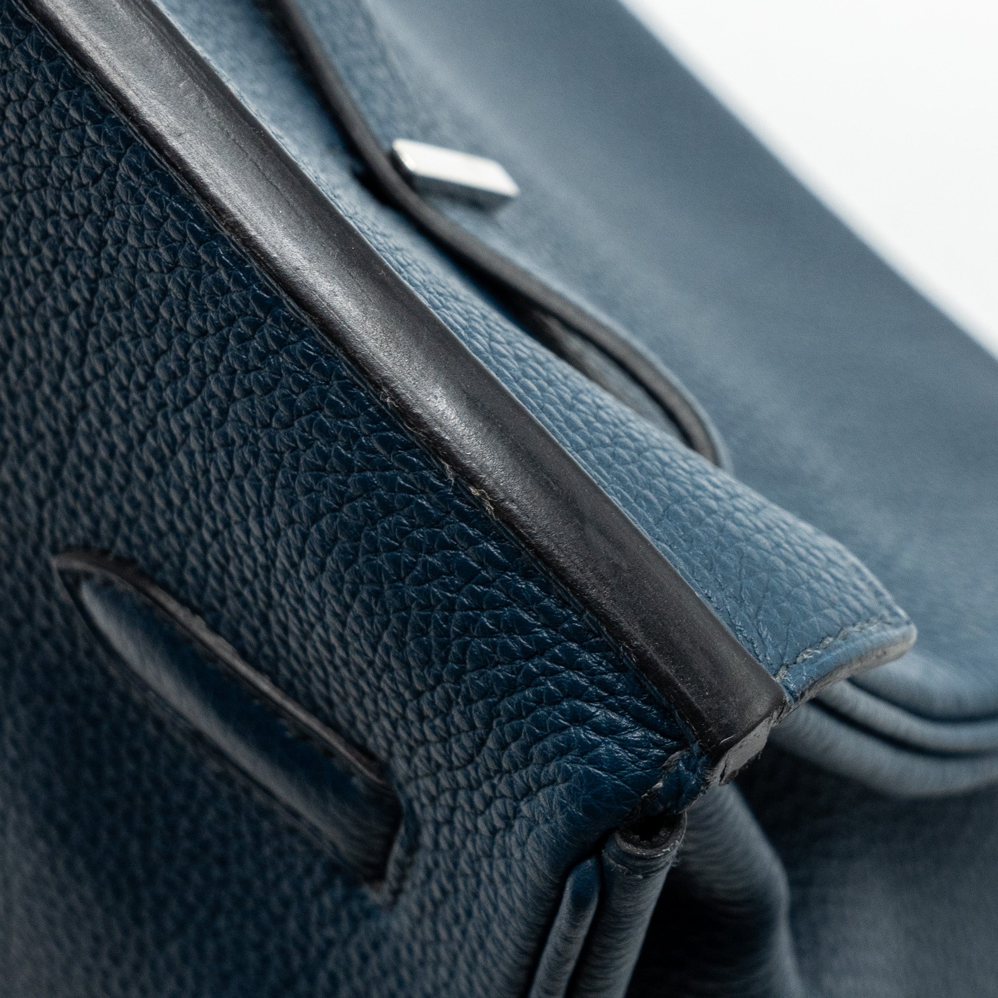 HERMES BIRKIN 35 TOGO DARK BLUE SHW
