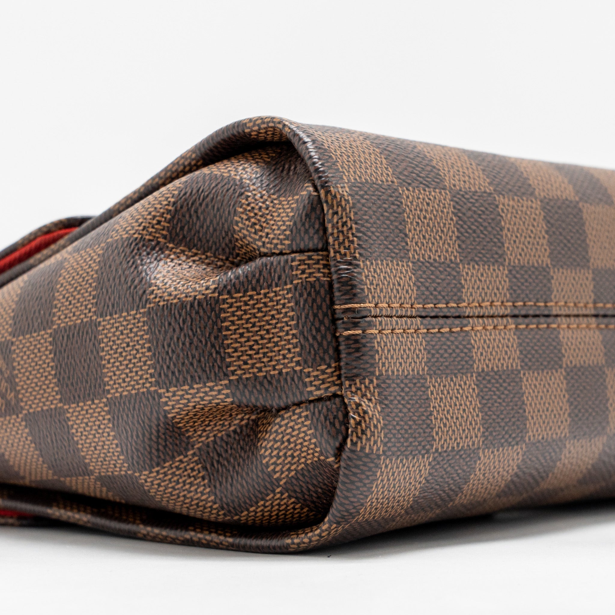 LOUIS VUITTON CROISETTE DAMIER EBENE CANVAS GHW