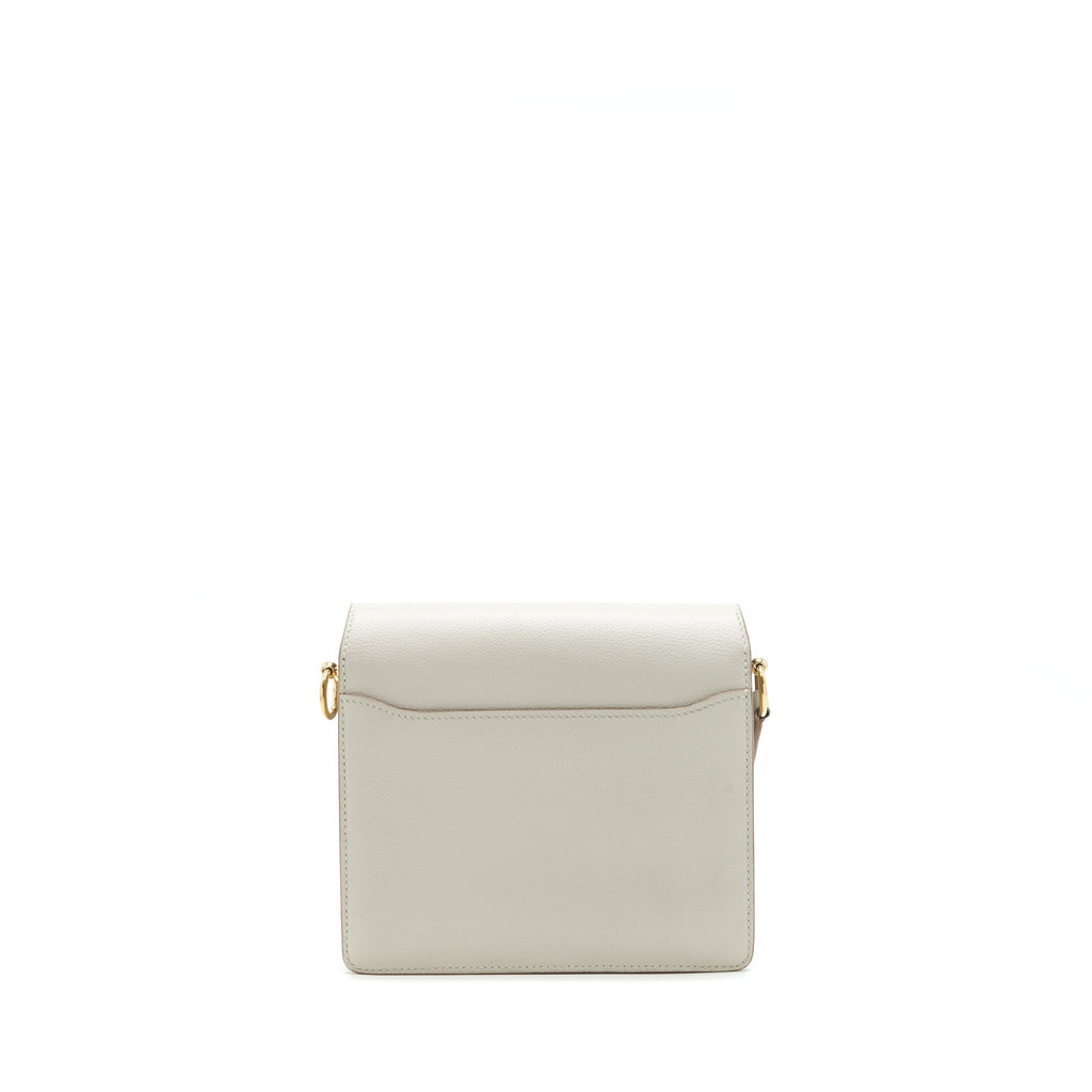 HERMES ROULIS MINI EVERCOLOR GRIS PEARL GHW