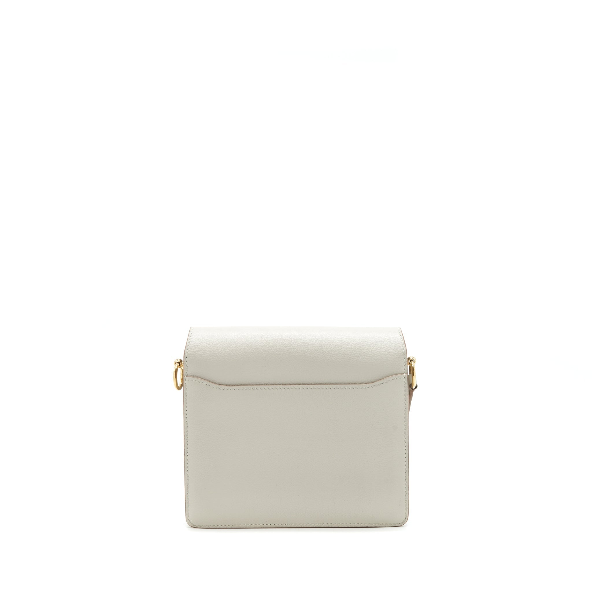 HERMES ROULIS MINI EVERCOLOR GRIS PEARL GHW