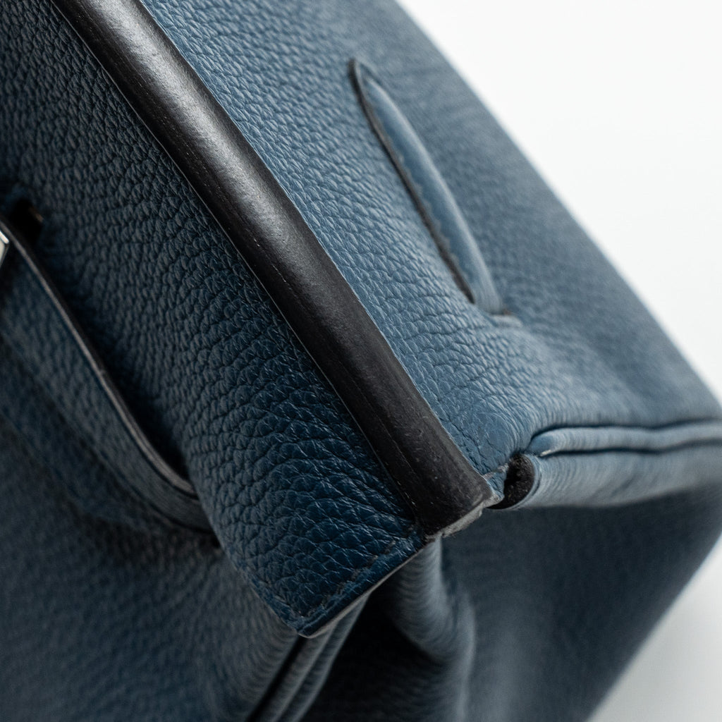 HERMES BIRKIN 35 TOGO DARK BLUE SHW