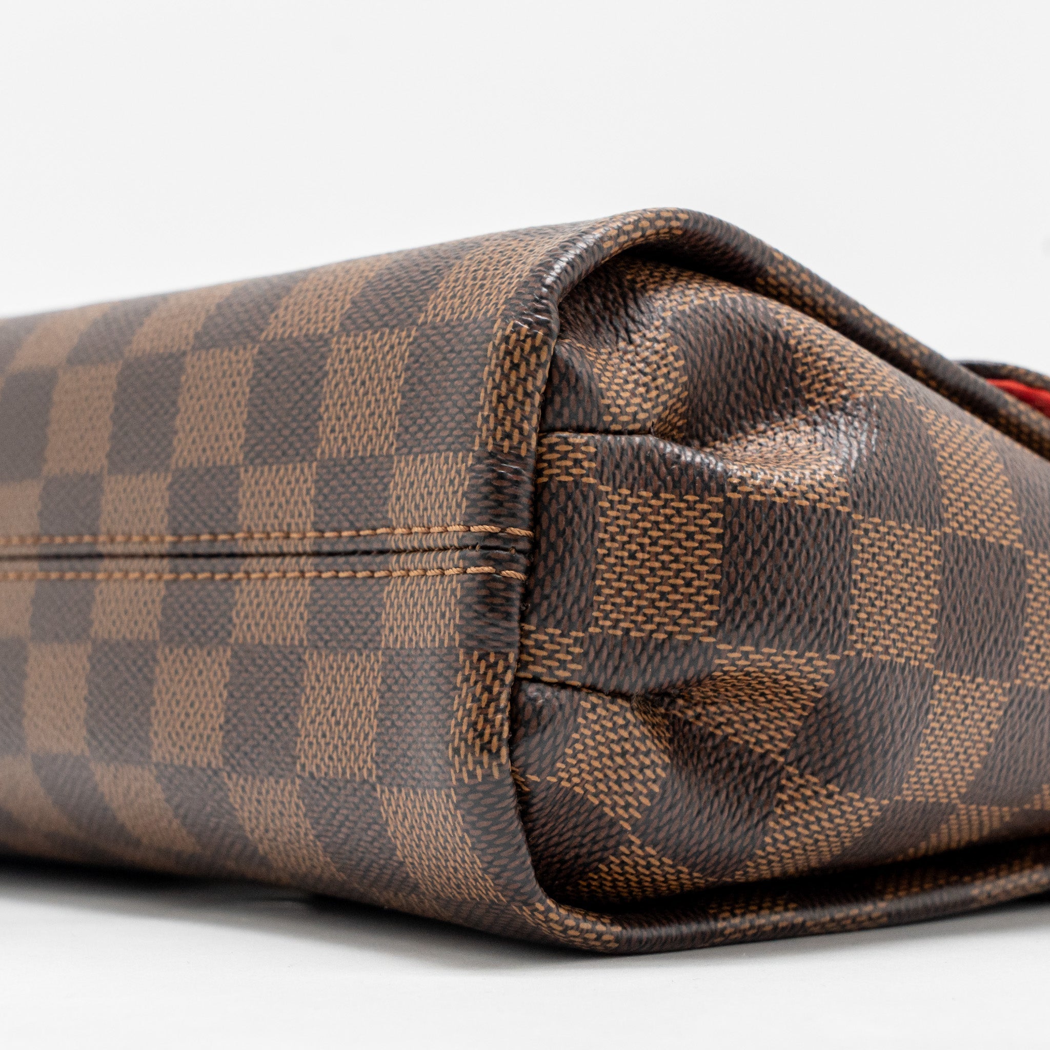 LOUIS VUITTON CROISETTE DAMIER EBENE CANVAS GHW