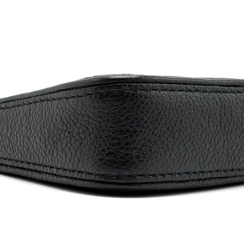 LOUIS VUITTON EASY POUCH ON STRAP MONOGRAM EMPREINTE BLACK GHW (NEW VERSION)