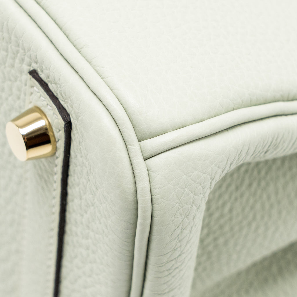 HERMES BIRKIN 25 TOGO GRIS NEVE GHW