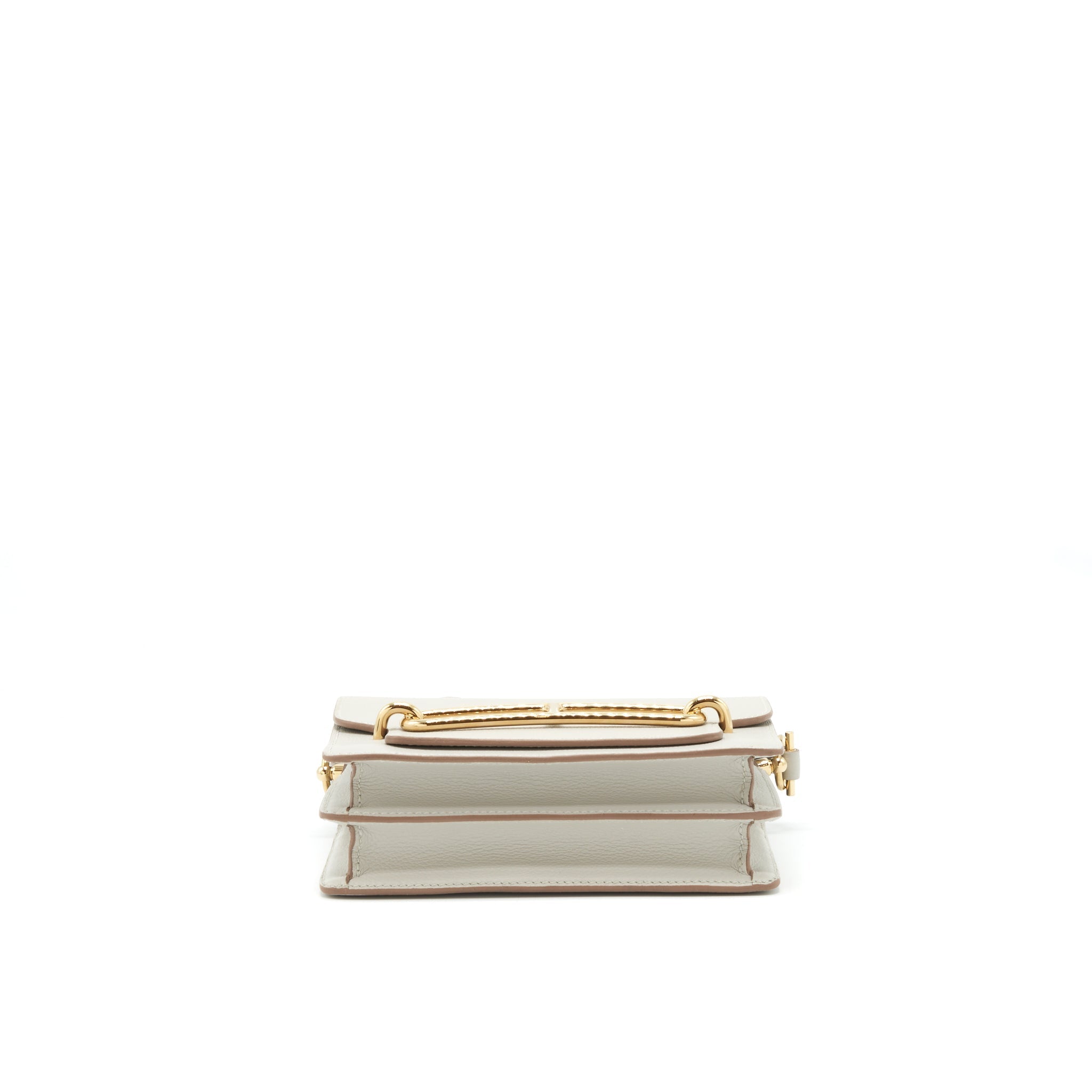 HERMES ROULIS MINI EVERCOLOR GRIS PEARL GHW