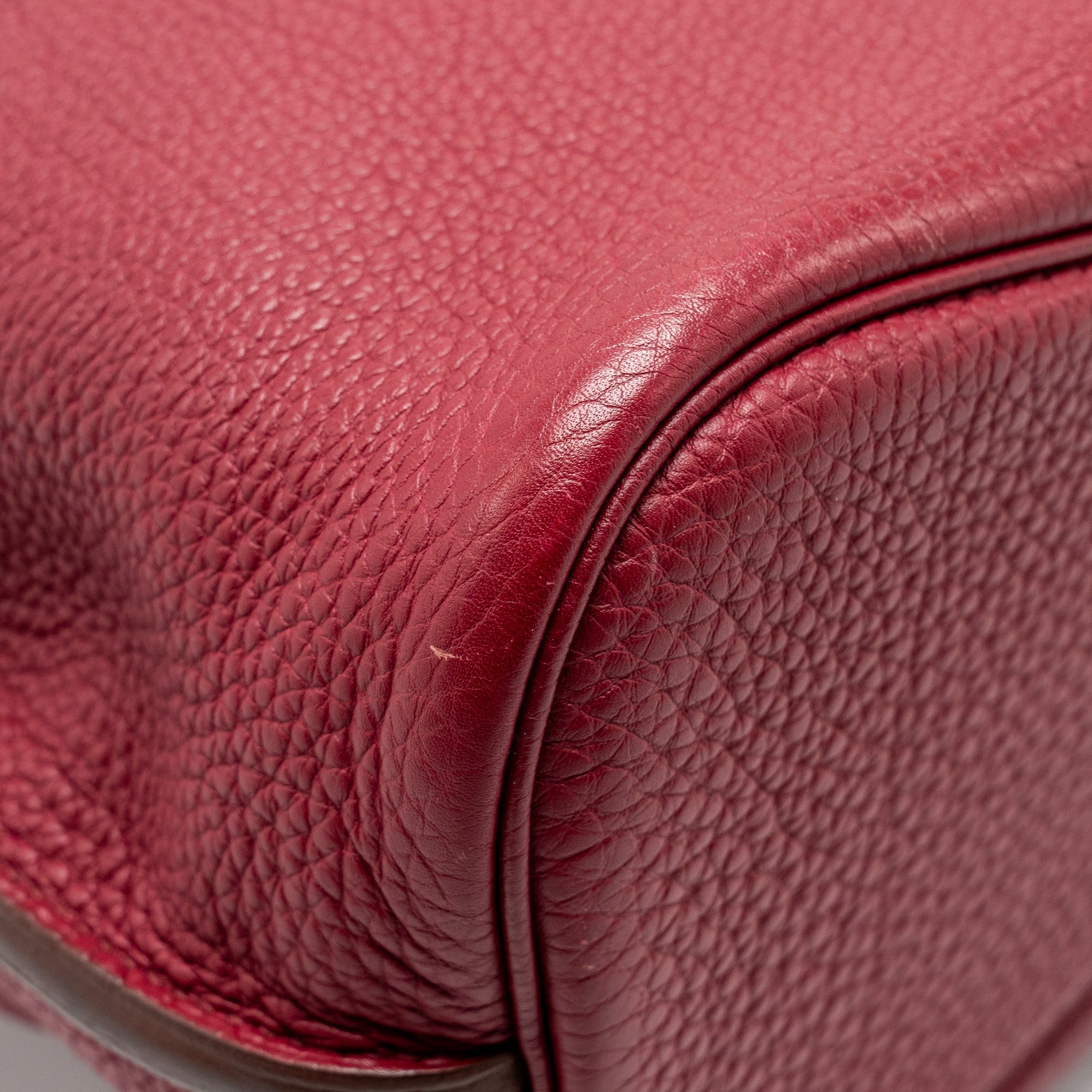HERMES SO KELLY 26 CLEMENCE ROUGE GRENAT SHW