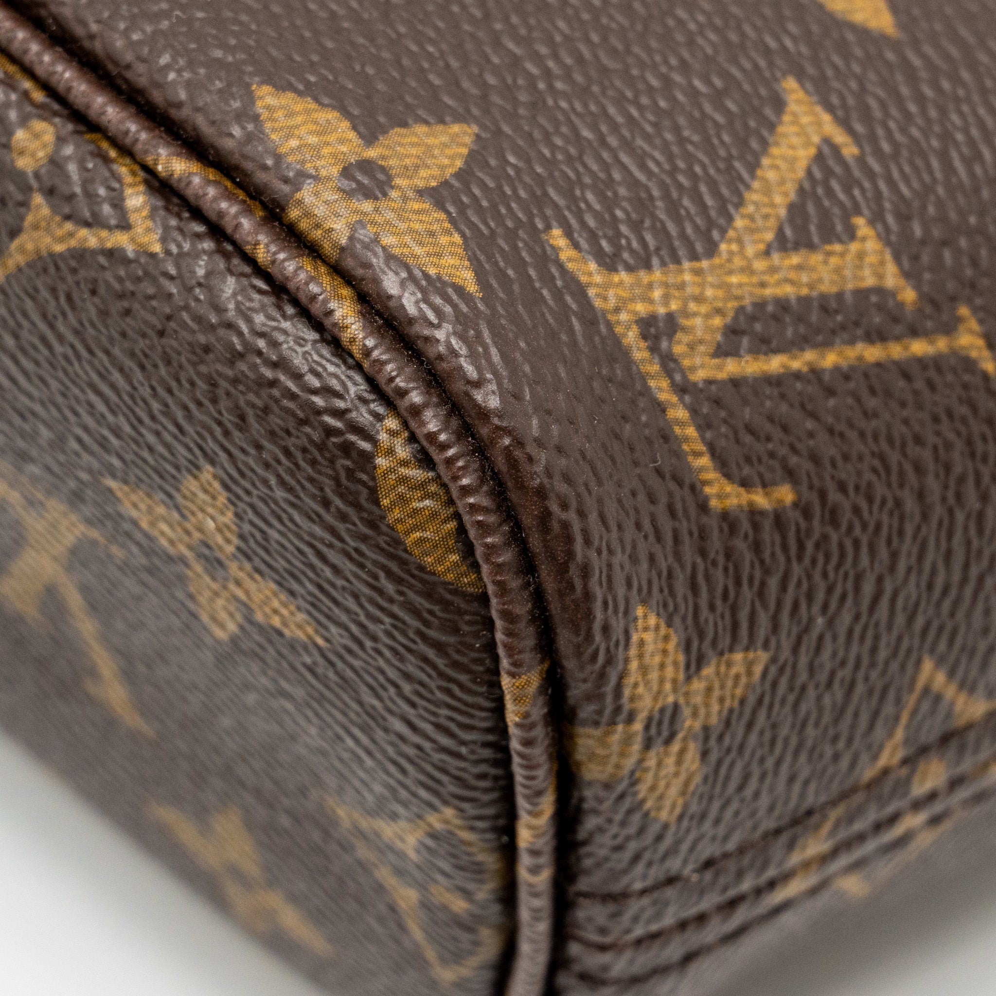 LOUIS VUITTON NEVERFULL BB BEIGE STRAP MONOGRAM CANVAS GHW