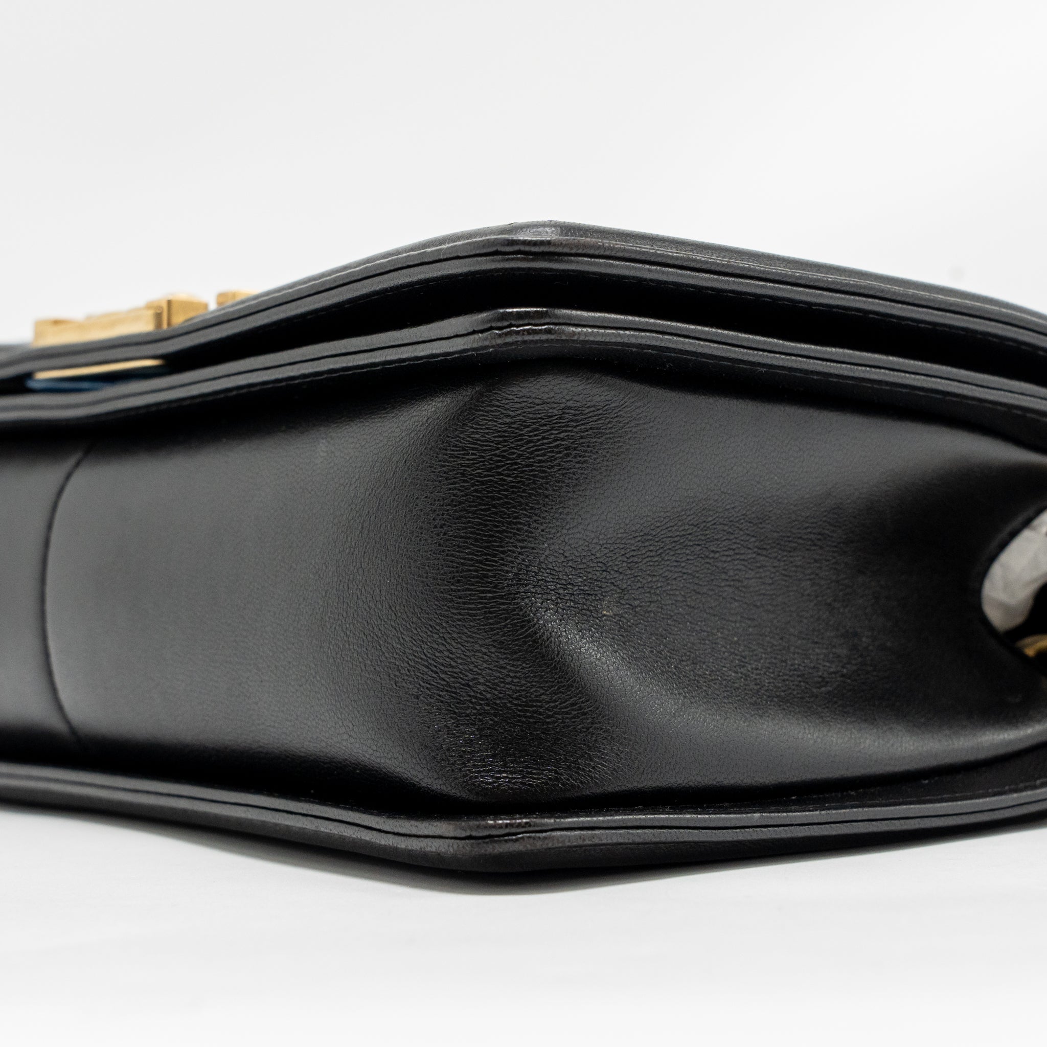 CHANEL MEDIUM BOY BAG LAMBSKIN BLACK GHW