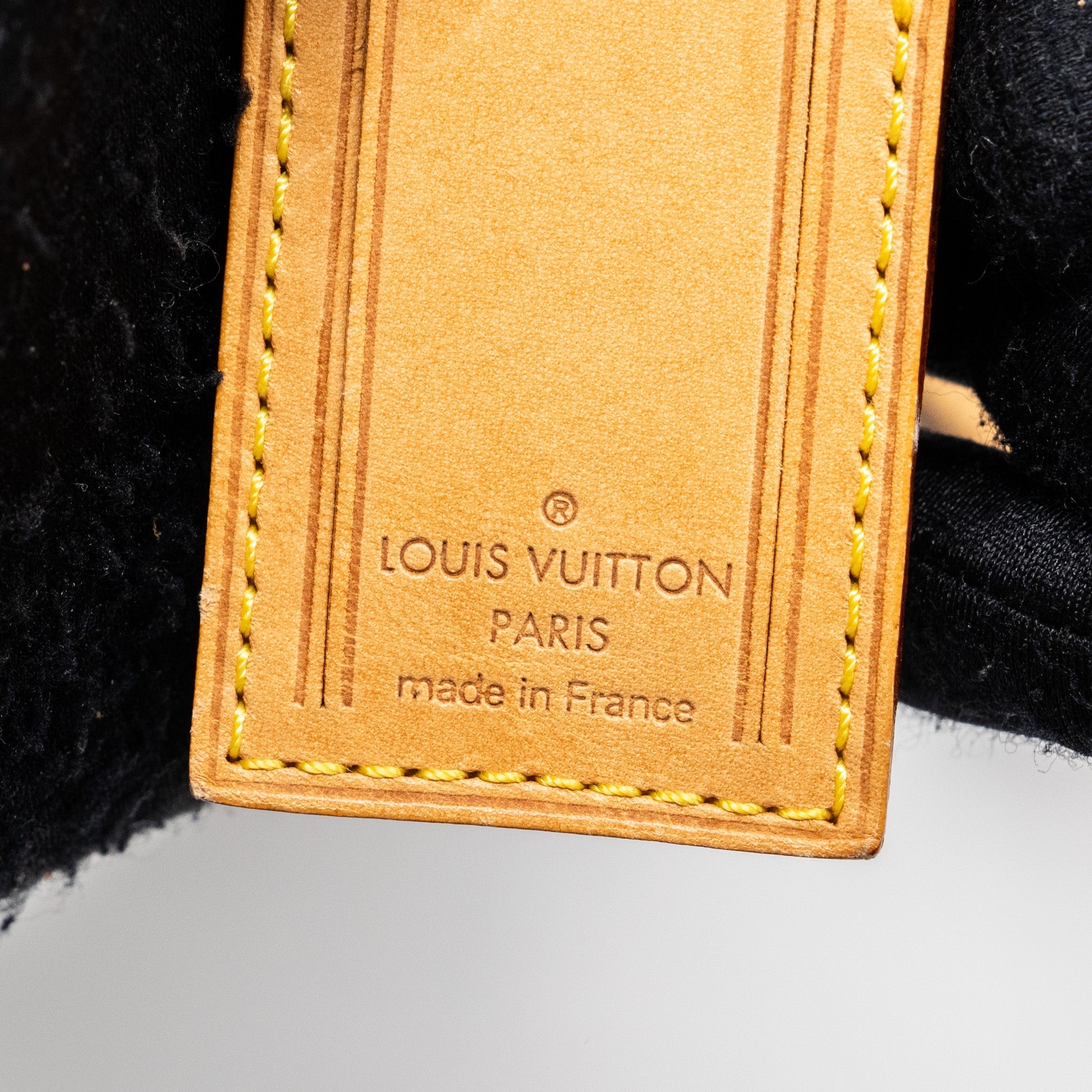 LOUIS VUITTON VINTAGE LODGE BAG MULTICOLOUR MONOGRAM CANVAS BLACK GHW