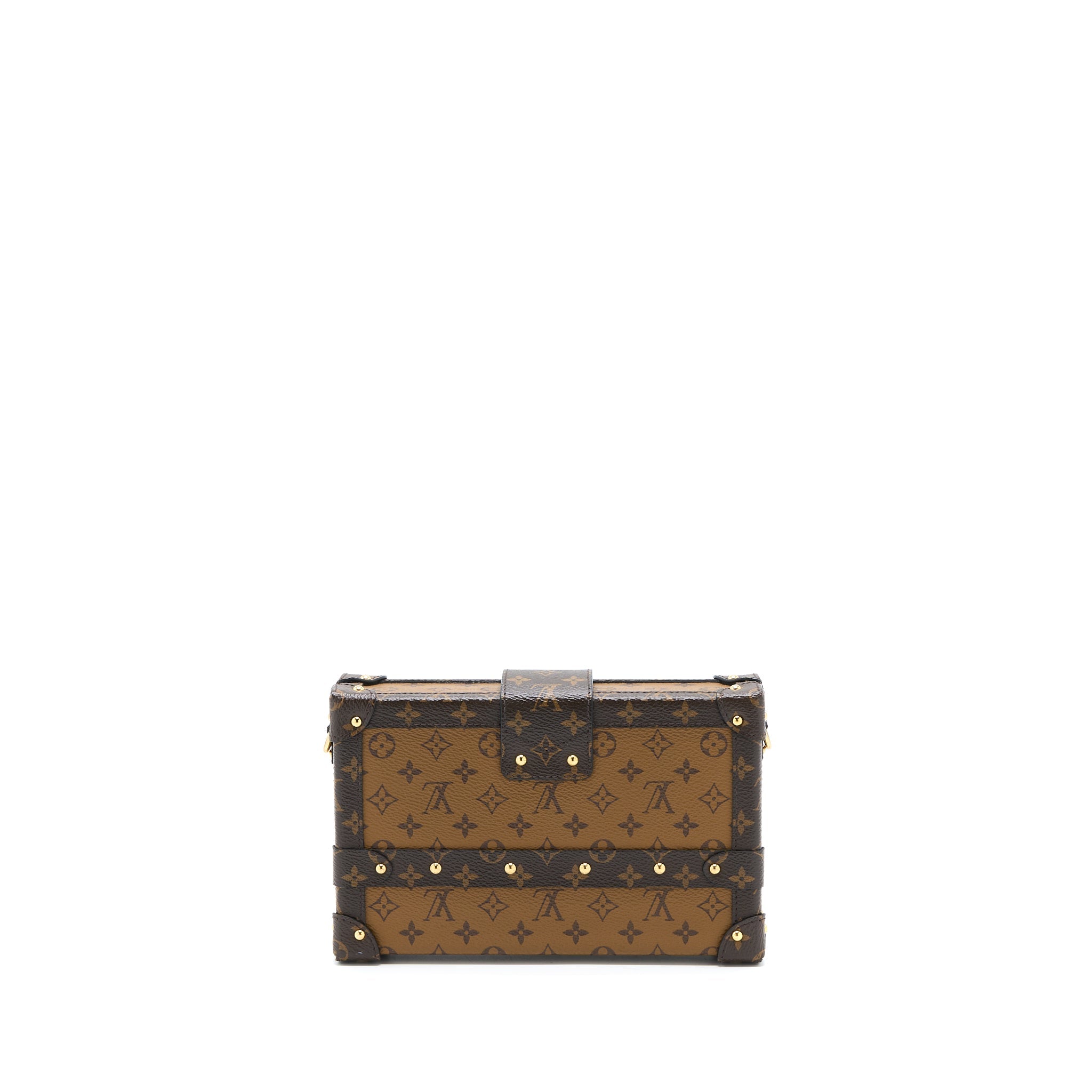 LOUIS VUITTON PETIT MALLE MONOGRAM REVERSE CANVAS GHW