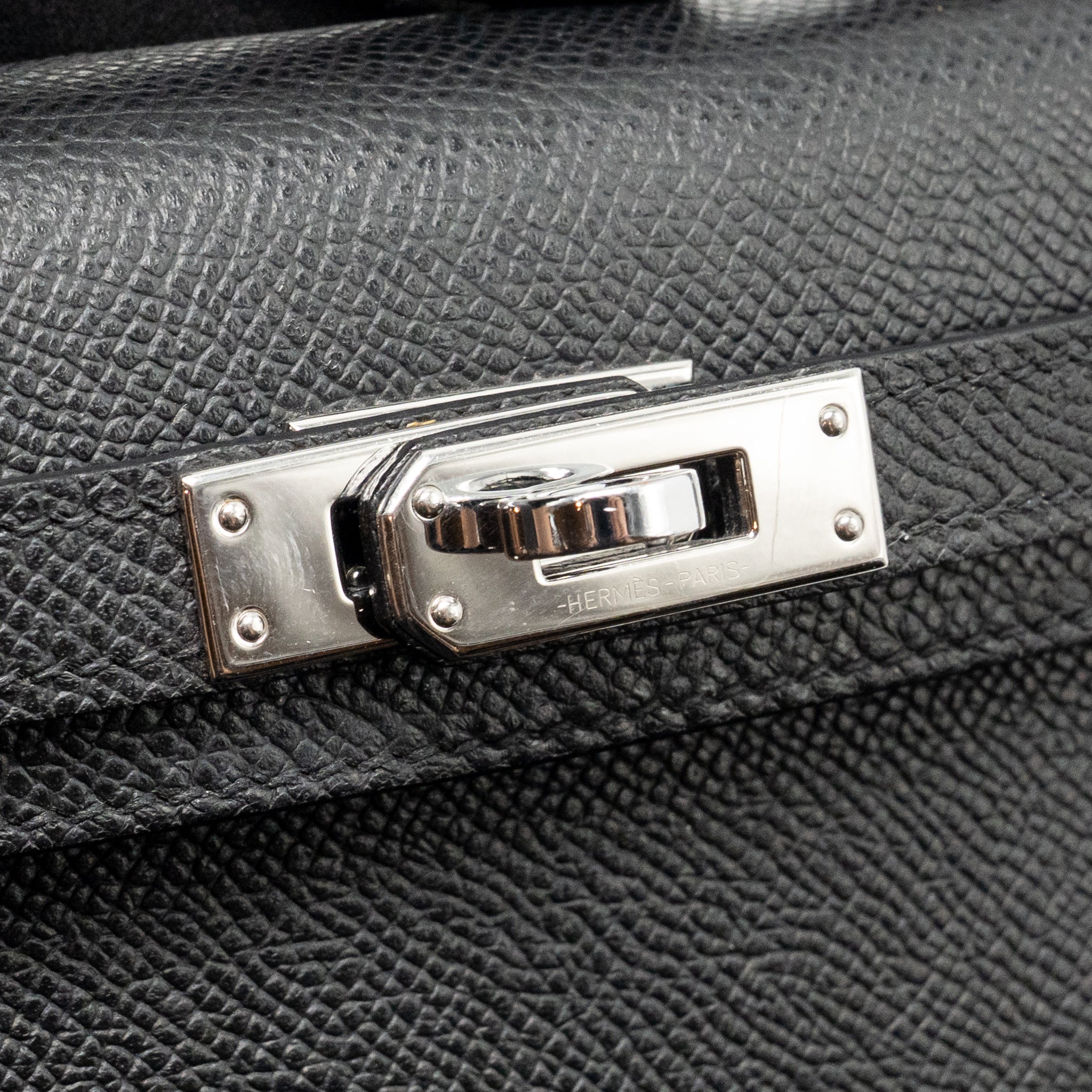 HERMES MINI KELLY EPSOM BLACK SHW
