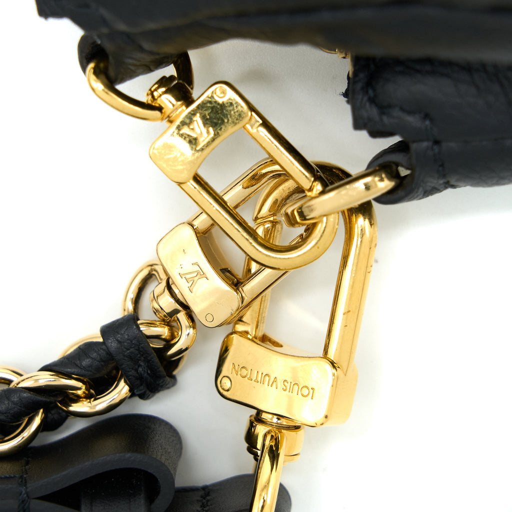 LOUIS VUITTON MULTI POCHETTE ACCESSORIES MONOGRAM EMPRIENTED BLACK GHW (NEW VERSION)