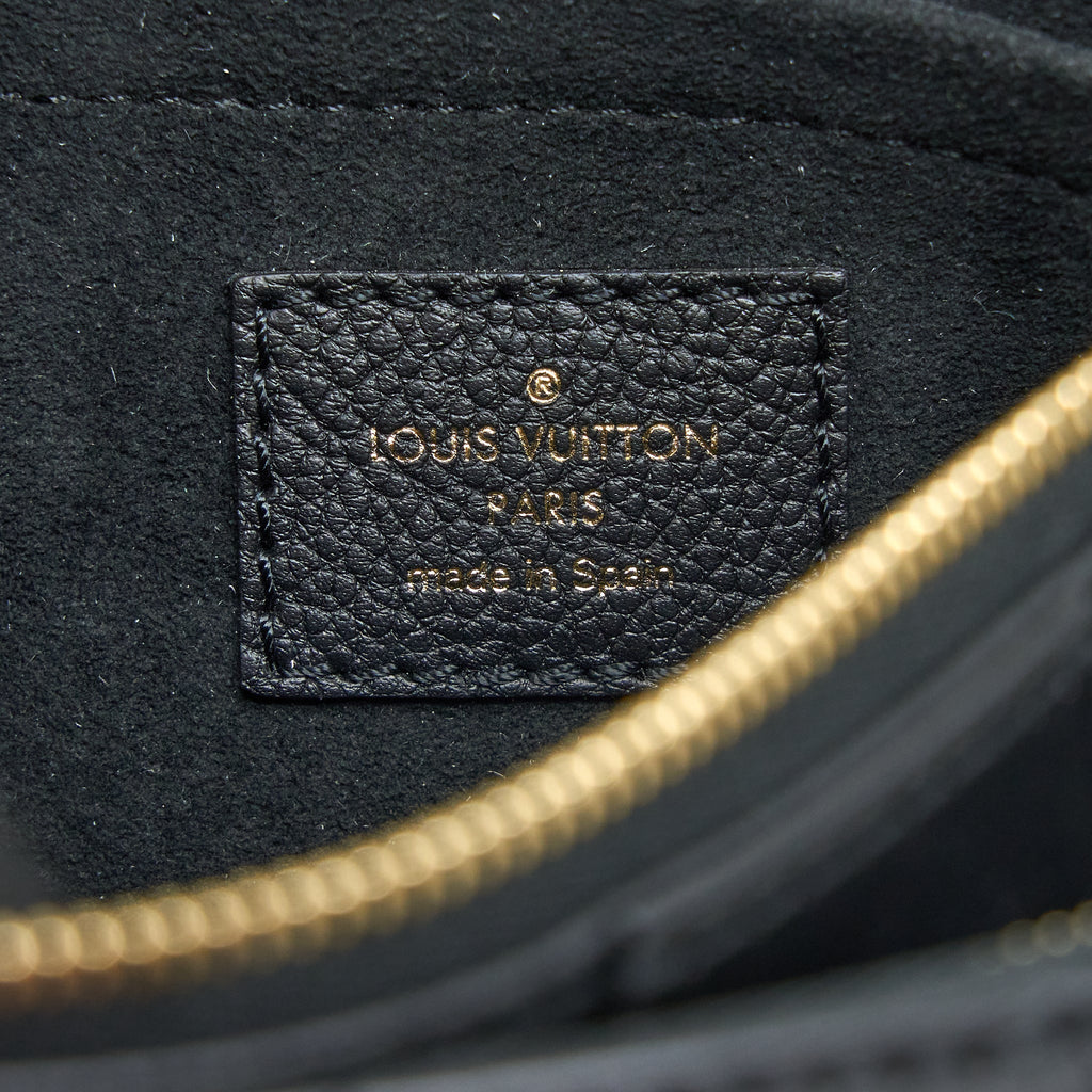 LOUIS VUITTON MULTI POCHETTE ACCESSORIES MONOGRAM EMPRIENTED BLACK GHW (NEW VERSION)
