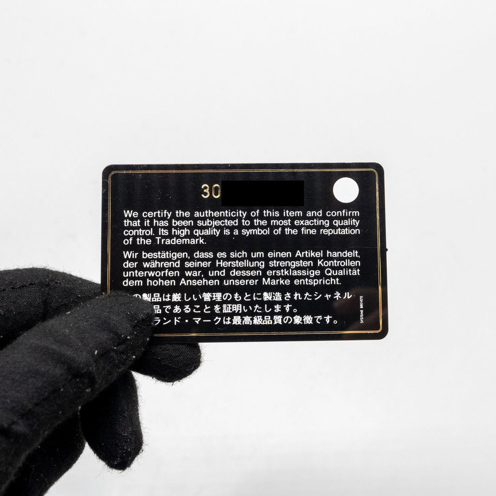 CHANEL CLASSIC COMPACT WALLET LAMBSKIN BLACK GHW