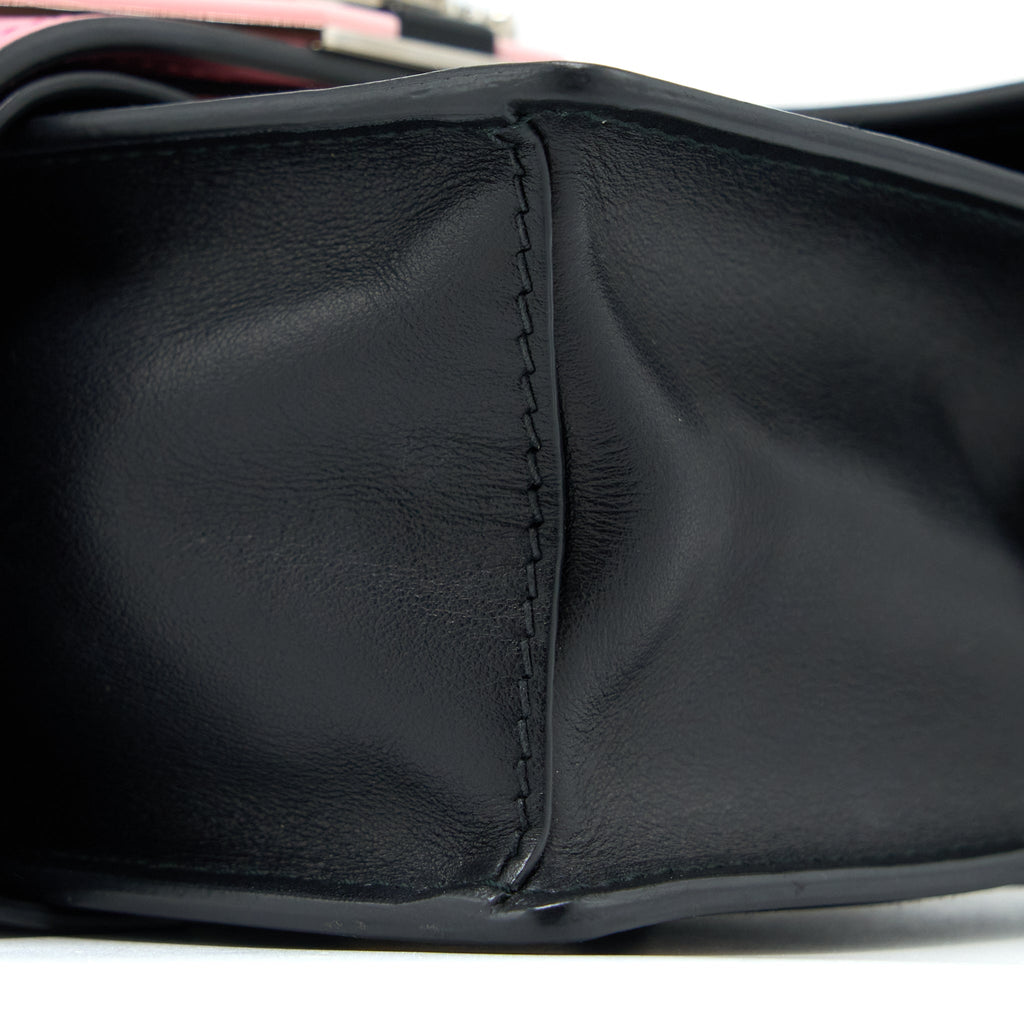 PRADA PLEX RIBBON BAG CRYSTAL CALFSKIN MULTICOLOUR SHW