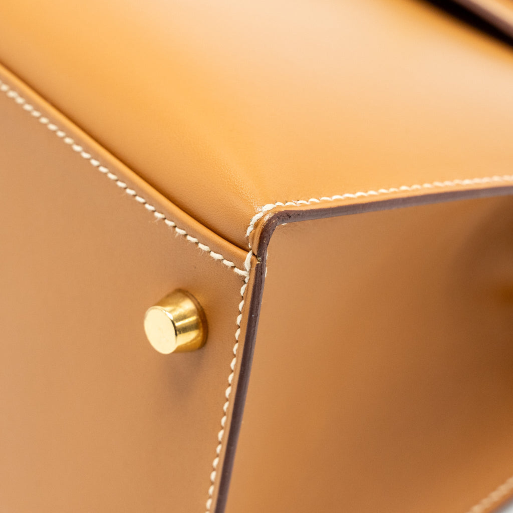HERMES KELLY 28 BUTLER NATURE SABLE GHW