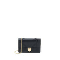 DIOR DIORAMA WALLET ON CHAIN GRAINED CALFSKIN BLACK LGHW