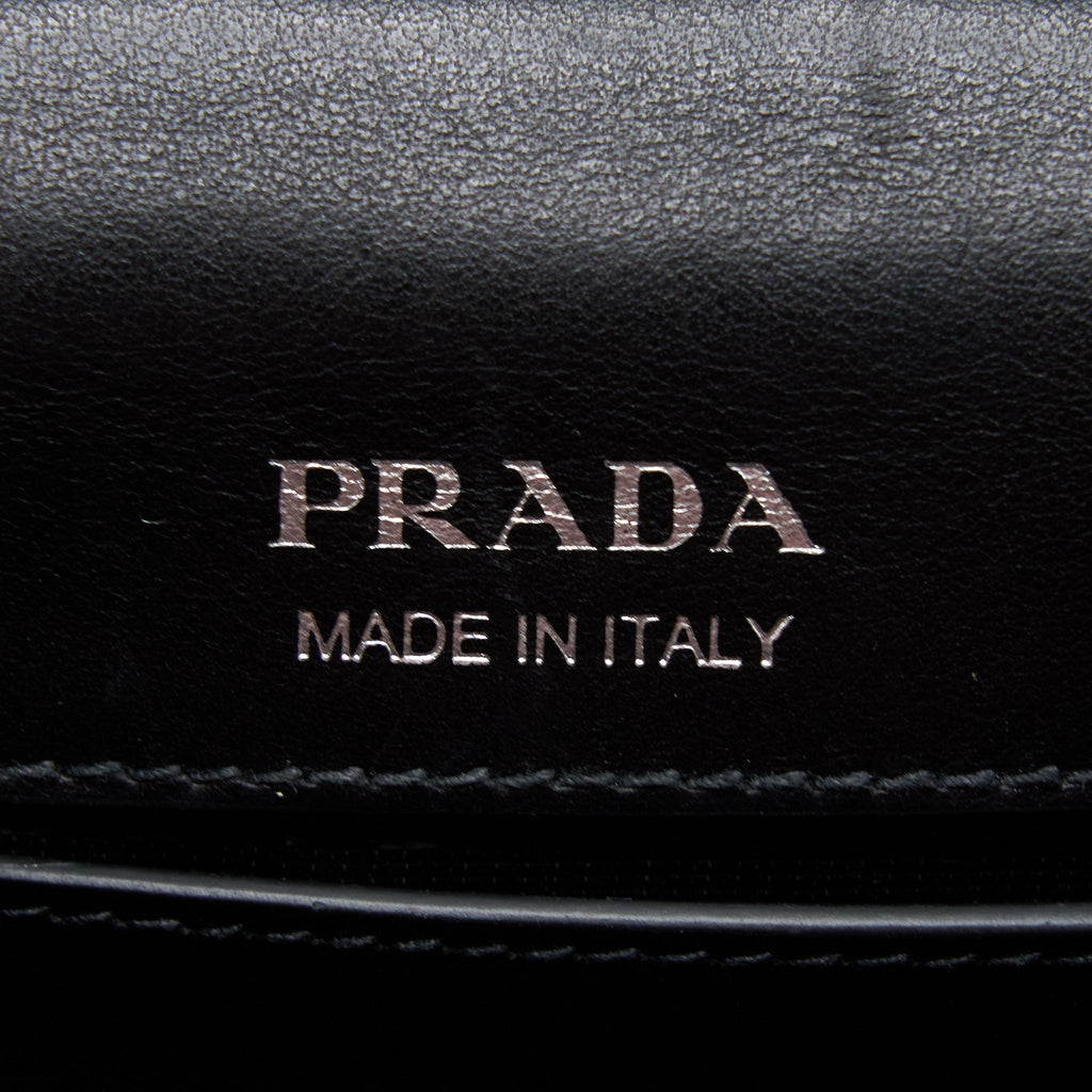 PRADA PLEX RIBBON BAG CRYSTAL CALFSKIN MULTICOLOUR SHW