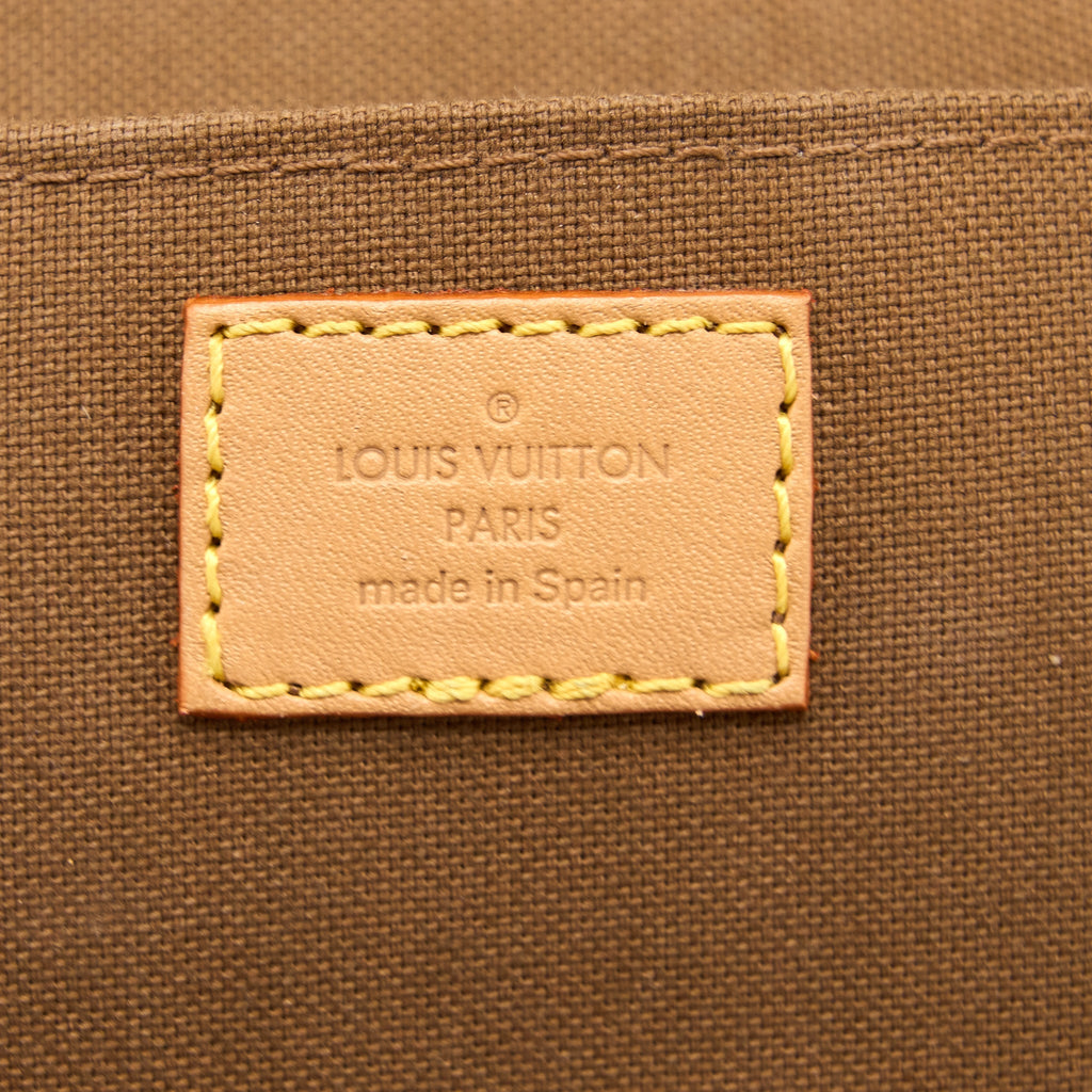 LOUIS VUITTON PETIT SAC PLAT MONOGRAM CANVAS GHW (NEW VERSION)