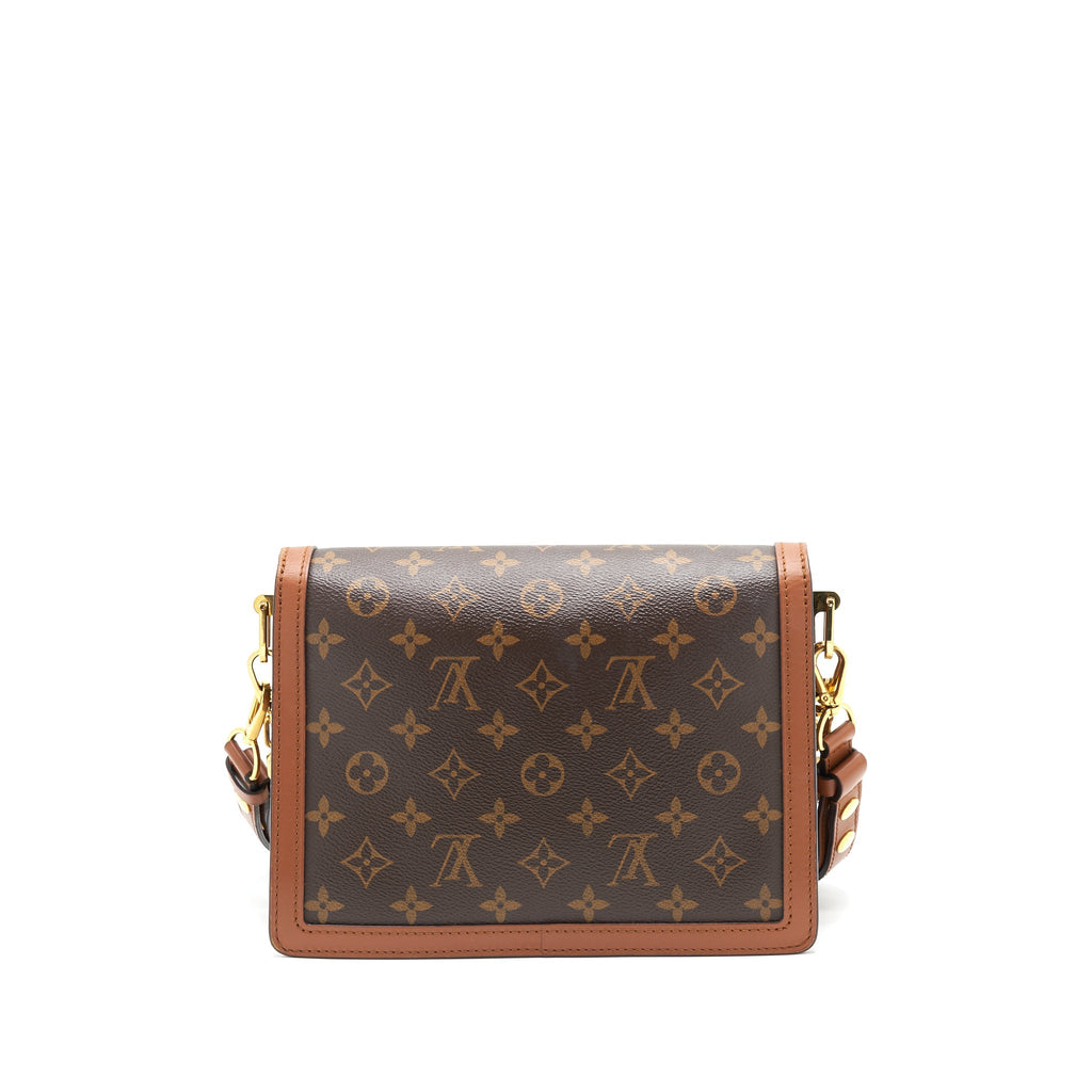LOUIS VUITTON DAUPHINE FLAP BAG REVERSE MONOGRAM