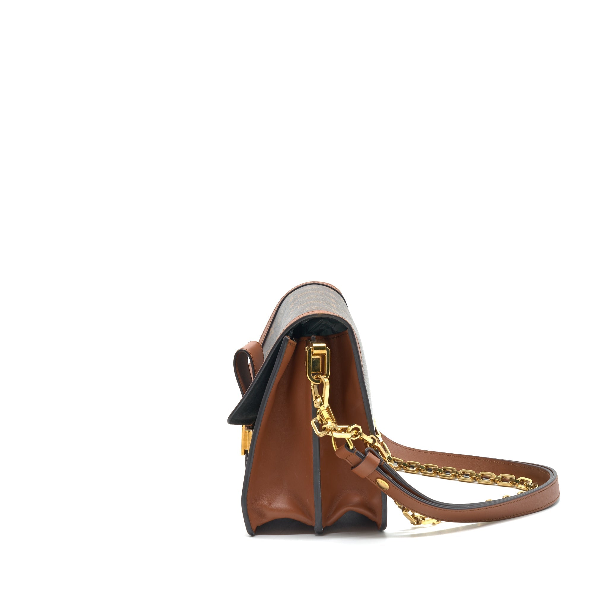 LOUIS VUITTON DAUPHINE FLAP BAG REVERSE MONOGRAM
