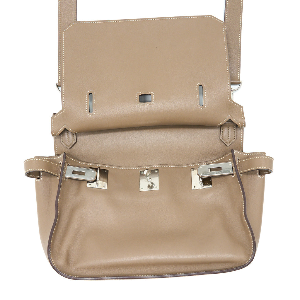 HERMES JYPSIERE 28 SWIFT ETOUPE SHW