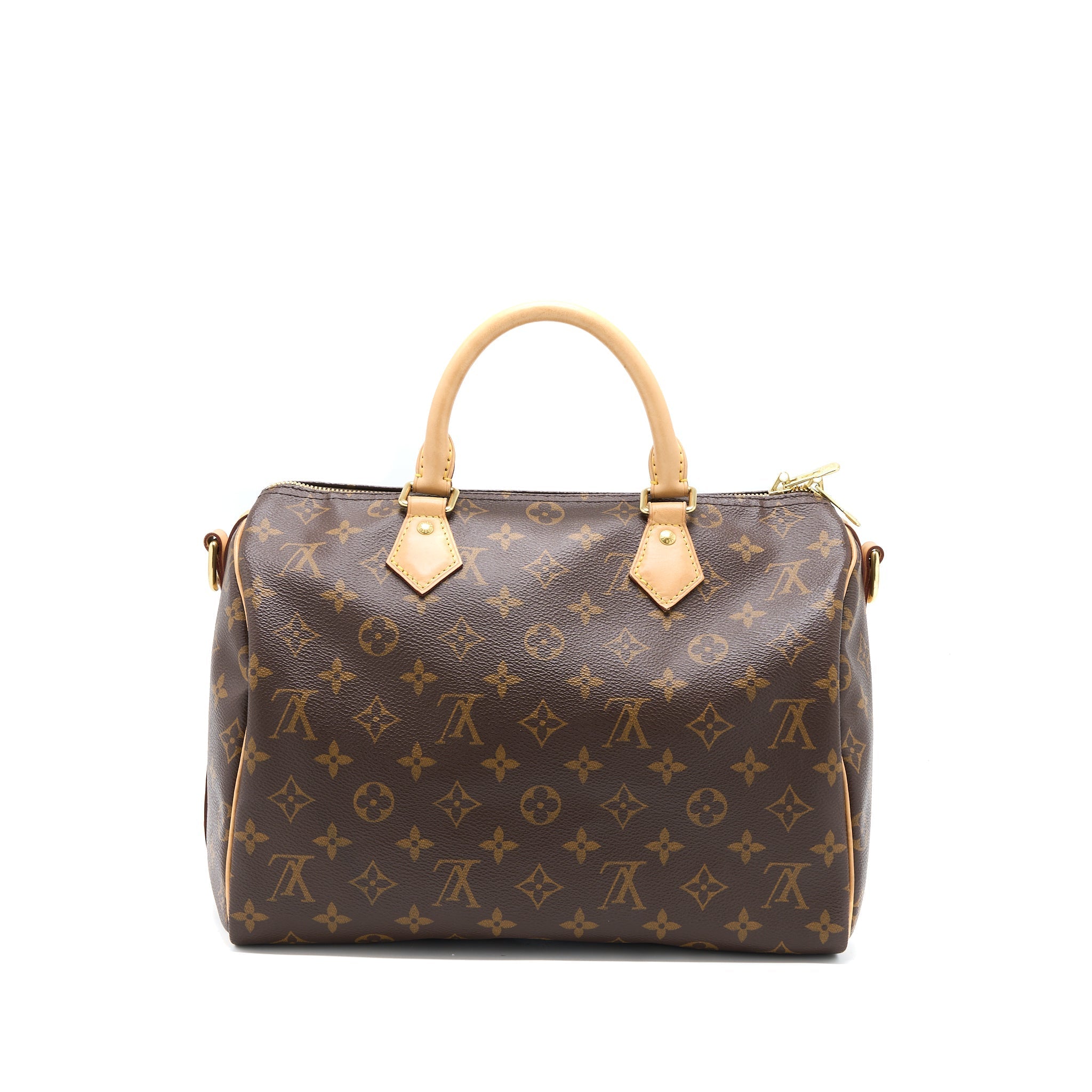 LOUIS VUITTON SPEEDY BANDOULIERE 30 MONOGRAM CANVAS GHW (NEW VERSION)