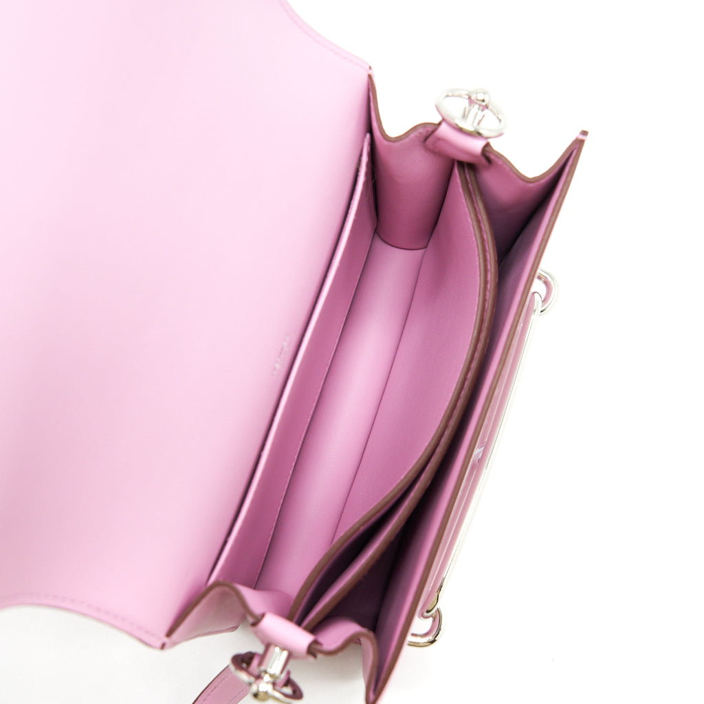 HERMES MINI ROULIS SWIFT MAUVE SYLVESTRE SHW