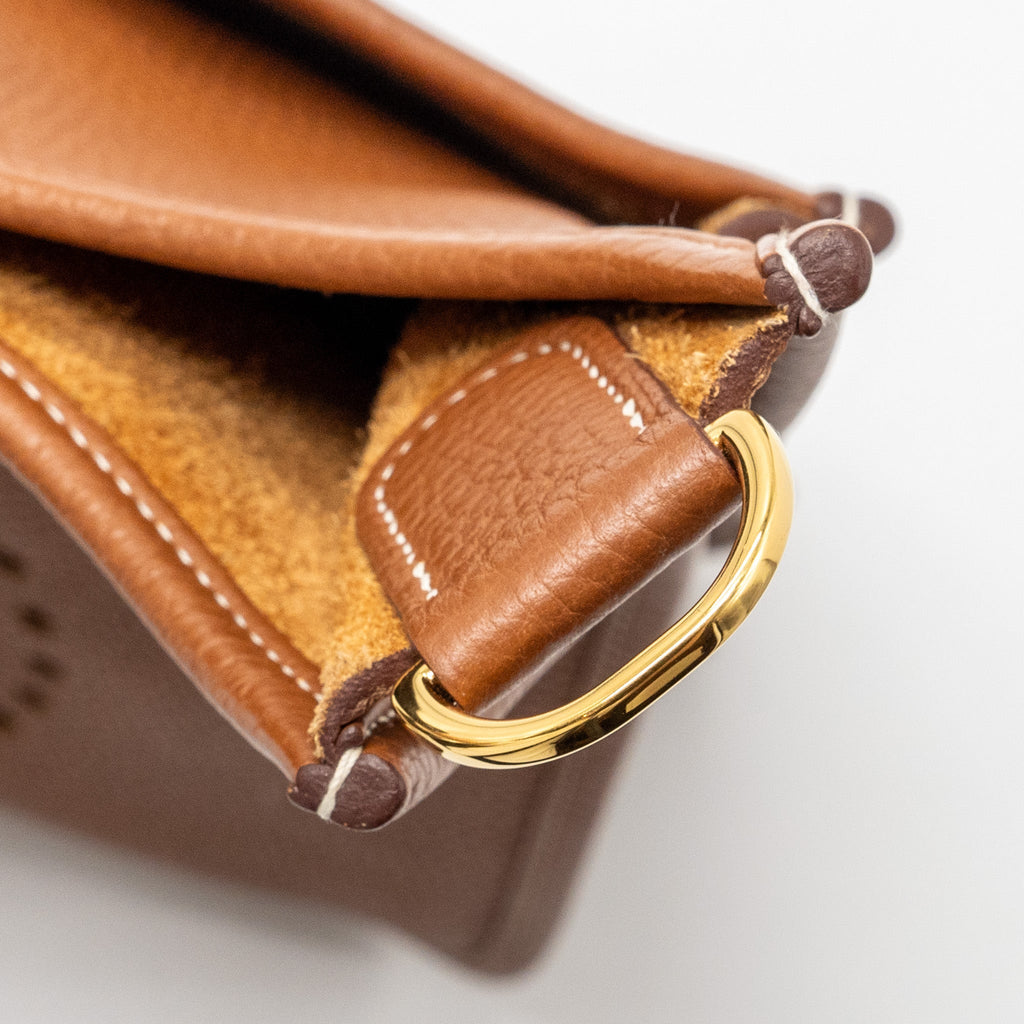 HERMES EVELYNE 33 CLEMENCE GOLD GHW