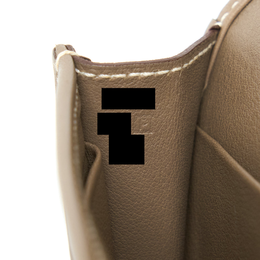 HERMES JIGE DUO WALLET SWIFT ETOUPE SHW