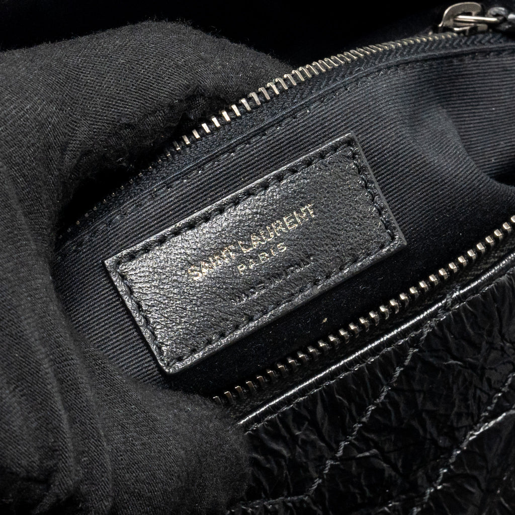 SAINT LAURENT NIKI BODY CALFSKIN BLACK SHW
