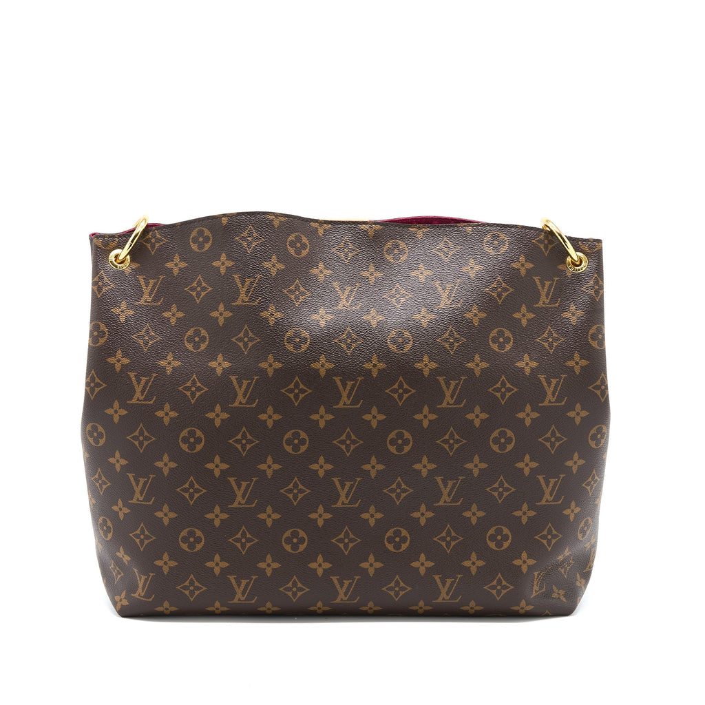 LOUIS VUITTON GRACEFUL MM MONOGRAM CANVAS GHW (NEW VERSION)