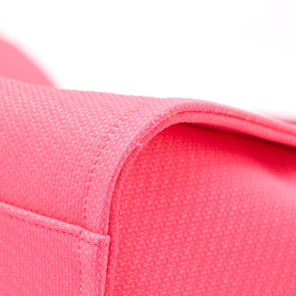 CHANEL DEAUVILLE TOTE BAG HOT PINK SHW
