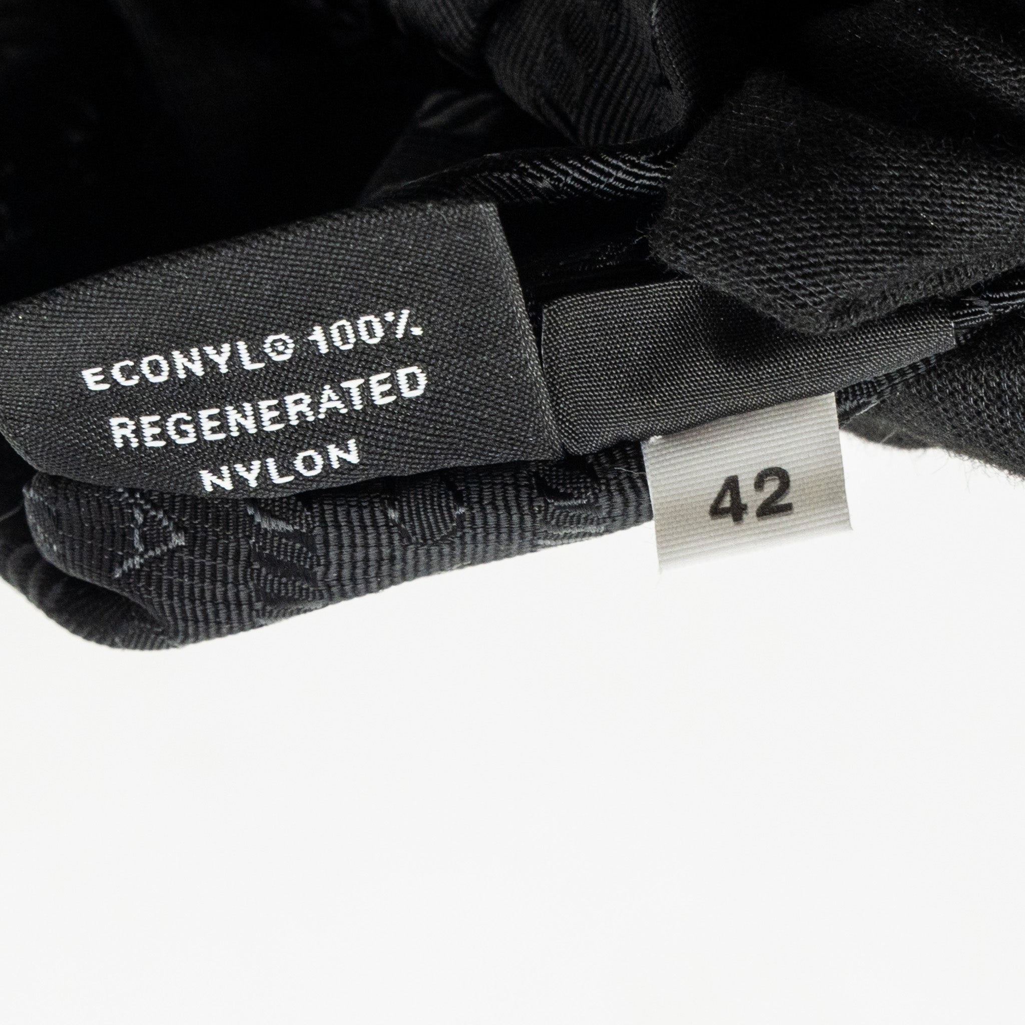 PRADA RE-EDITION 2005 RE-NYLON AND SAFFIANO MINI BAG BLACK SHW