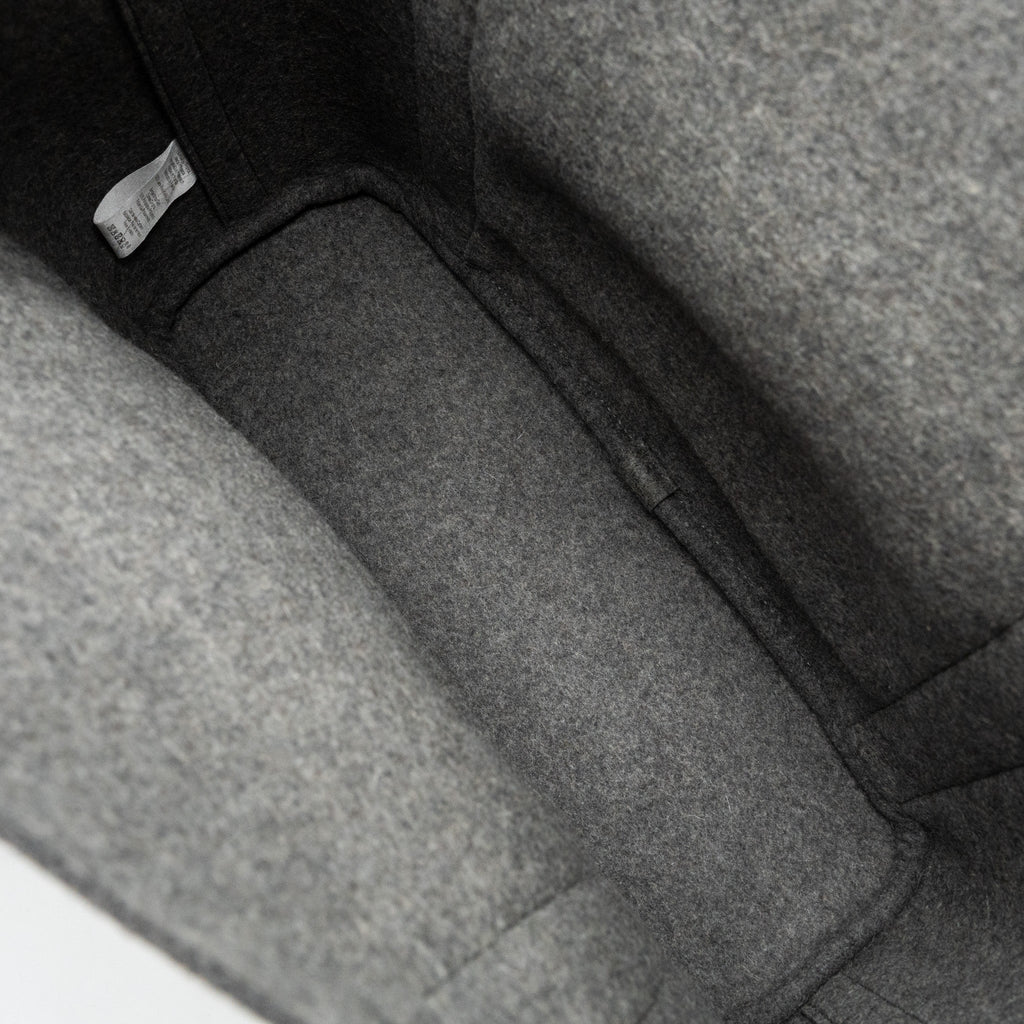 HERMES THE GROOMING BAG WOOL ACIER SHW