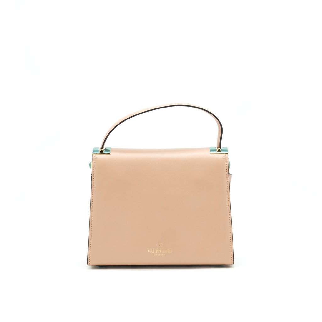VALENTINO MY ROCKSTUD TOTE BAG BEIGE