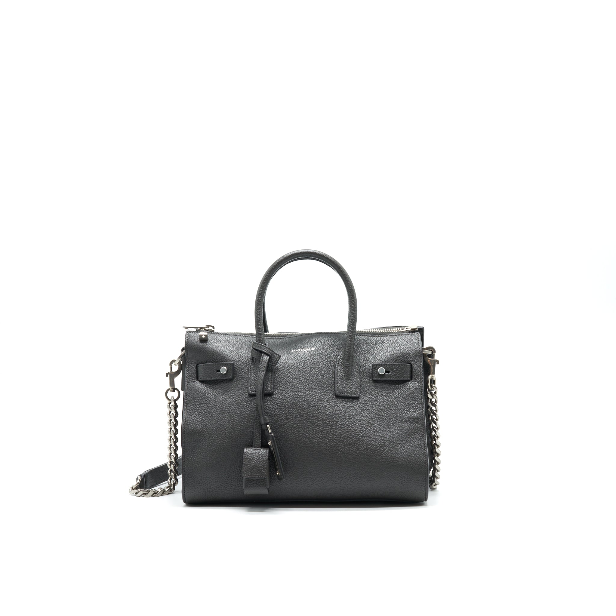 YSL SAC SDJ S DUF AVEC TASS DARK GREY