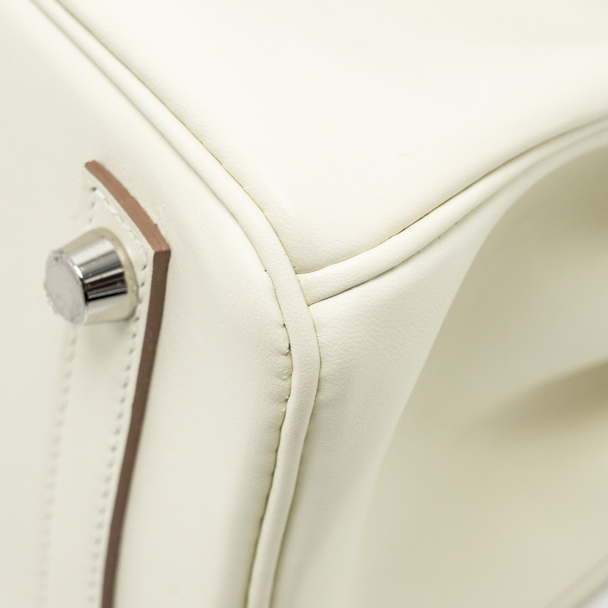 HERMES BIRKIN 25 SWIFT MUSHROOM SHW