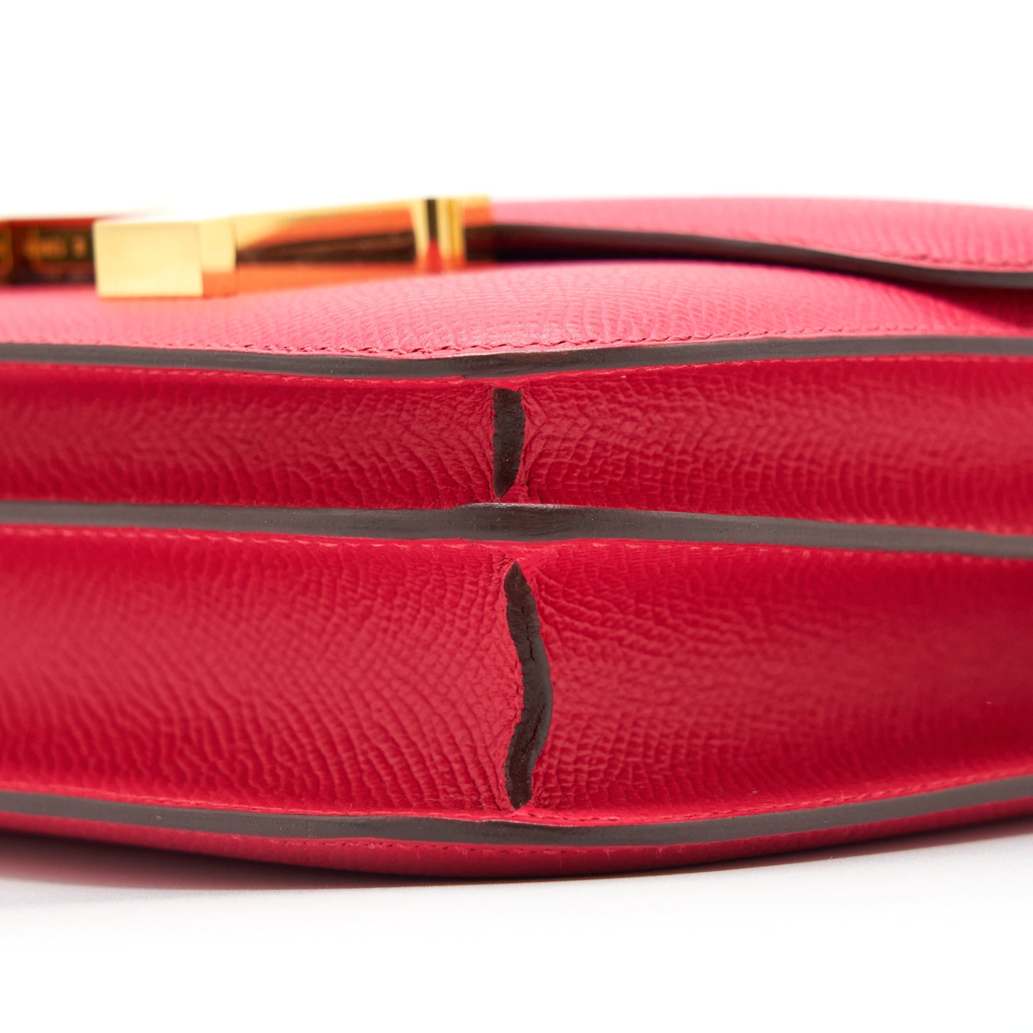 HERMES MINI CONSTANCE EPSOM ROSE EXTREME GHW