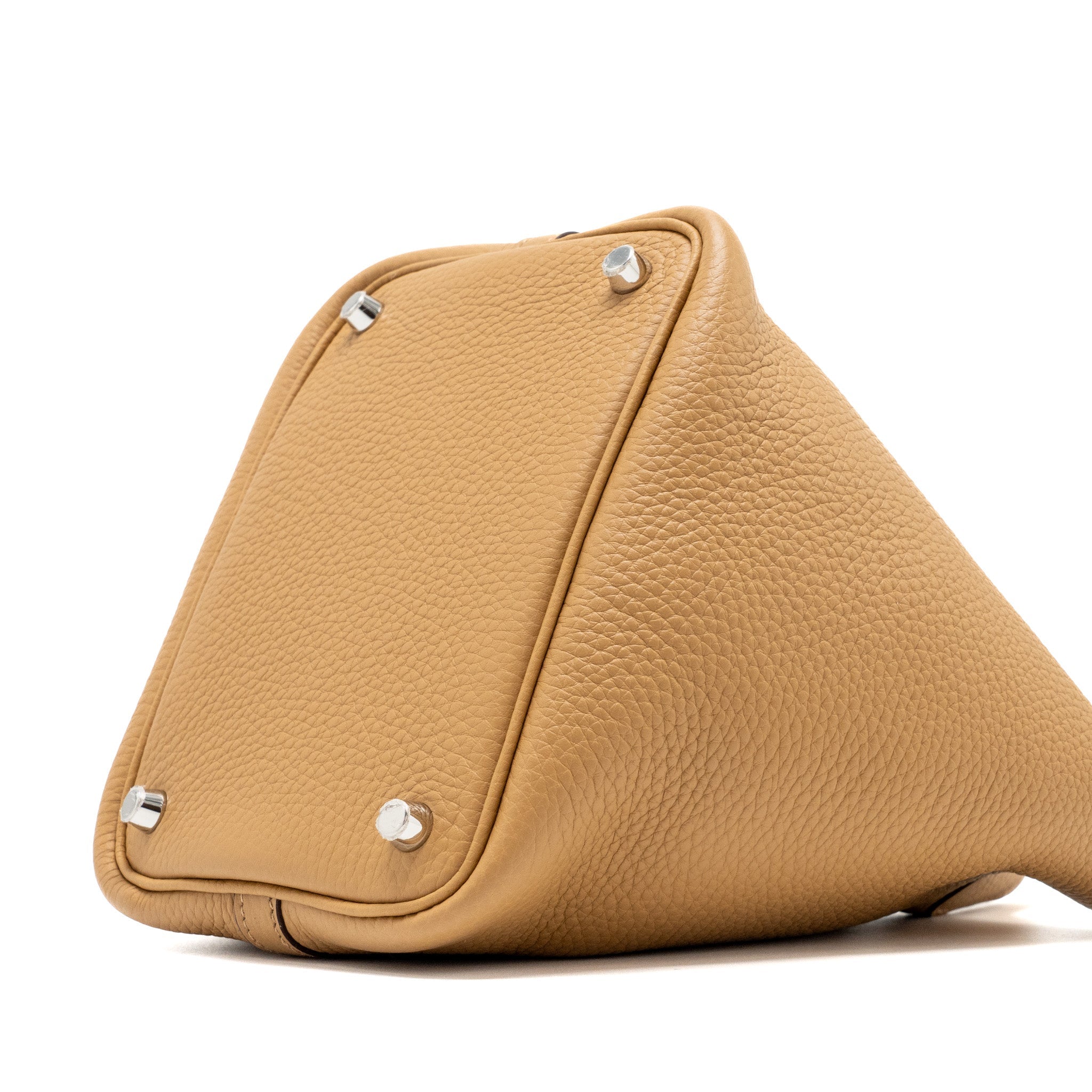 HERMES PICOTIN 18 LOCK BAG CLEMENCE BISCUIT SHW